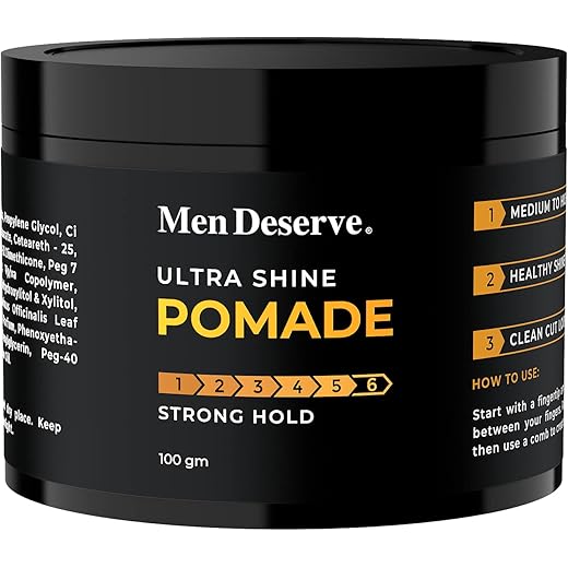Hair Pomade Strong Hold 100g