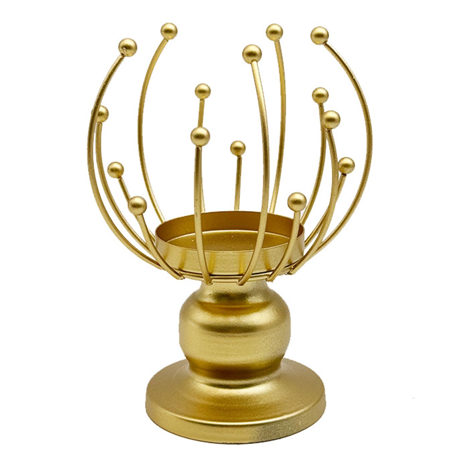 Tsophreniq Iron Holder Decorative Candlestick Holder for Formal Event for Friend Candelabra Elegant Decorations Dining Table Centerpieces