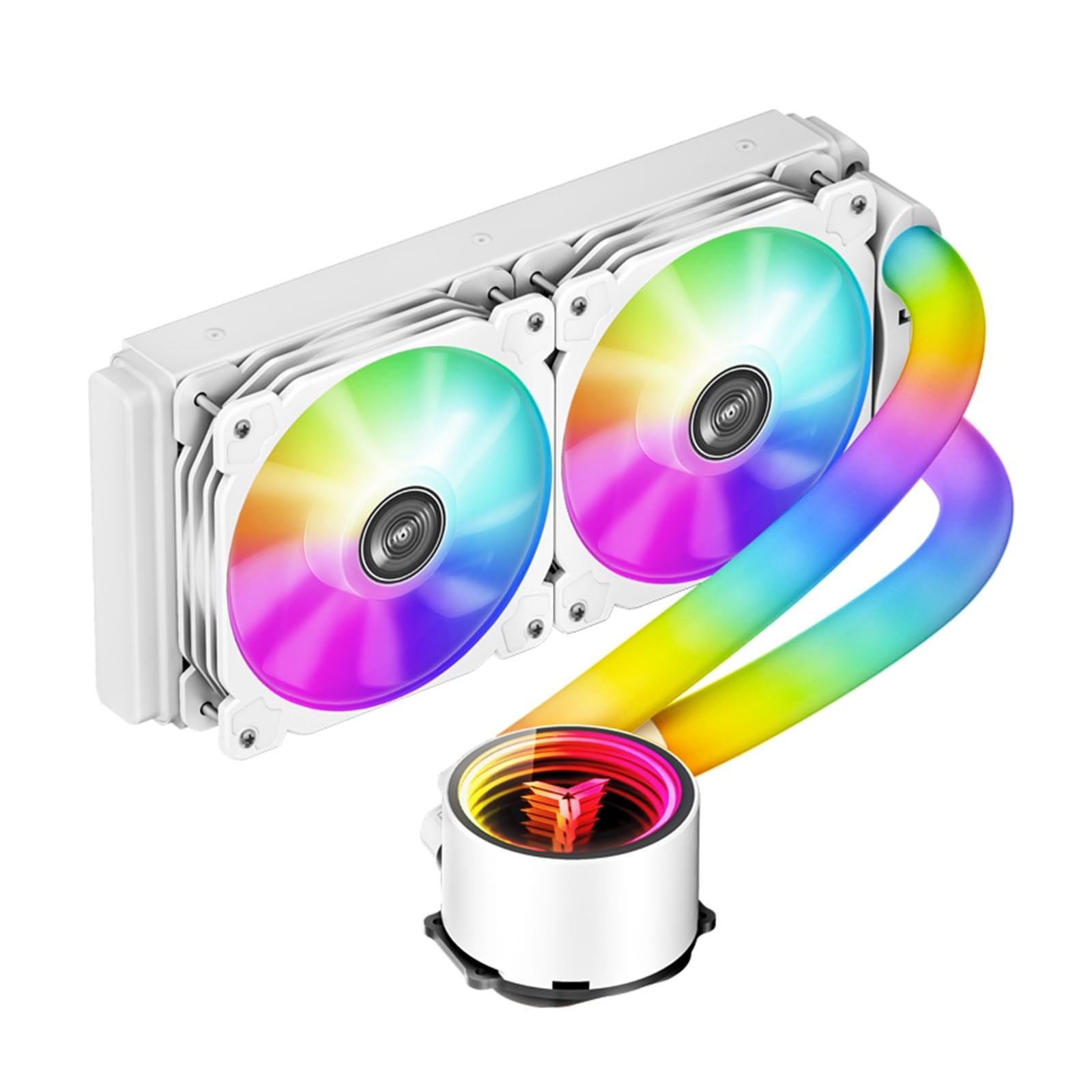 Radiateur de Refroidissement à Eau pour PC de Jeu Silencieux et Lumineux TW4-240mm