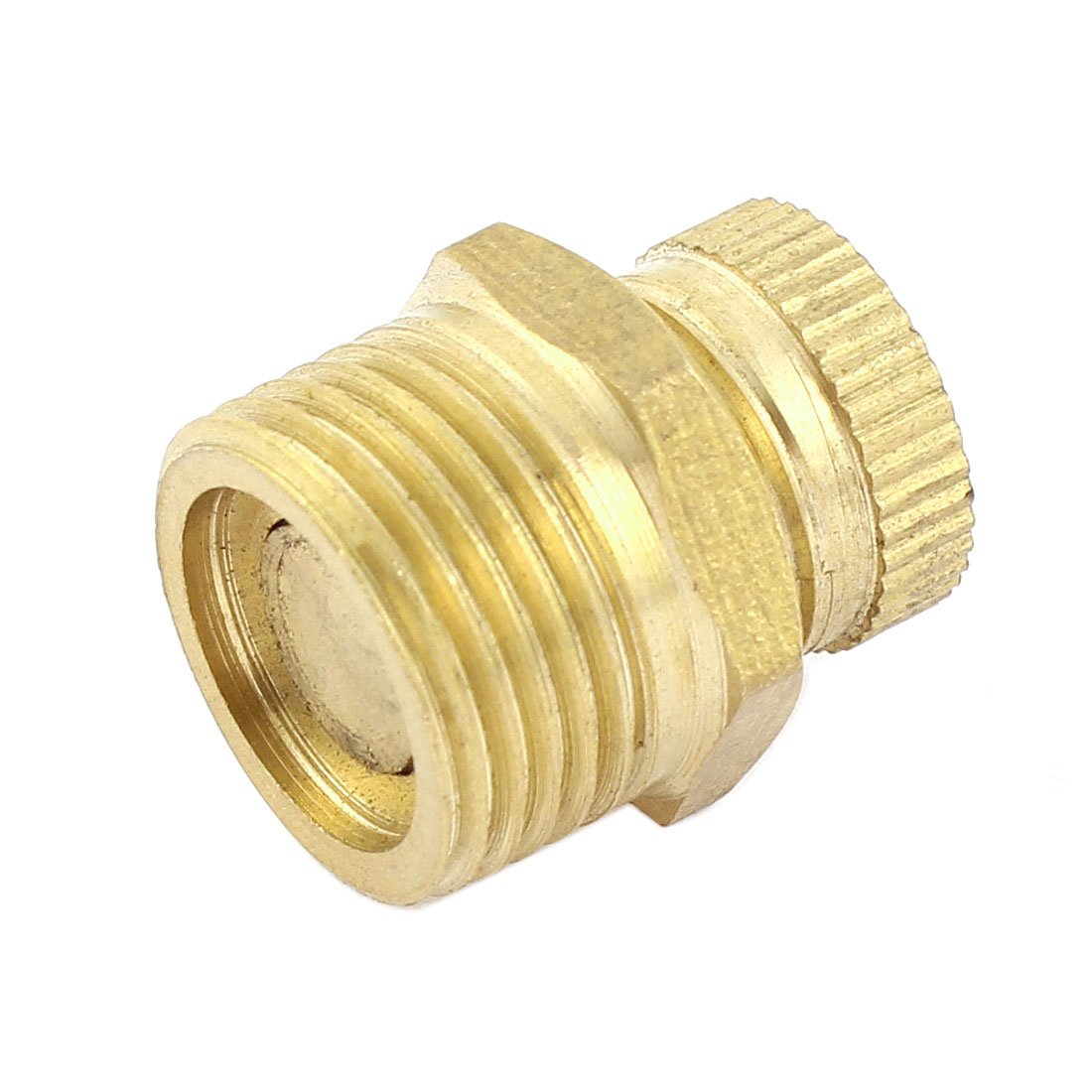 Uxcell Men's Sourcingmap 3/8Bsp Thread Air Compressor Part Security Water Drain Valve