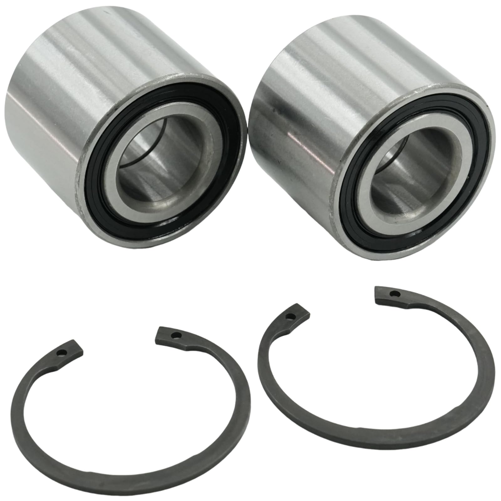 Torquizo 2pcs Rear Brake Hub Wheel Bearings for Kawasaki Mule 3000 3010 3020 4000 4010 2510 Brute Force 650 750 4x4i Teryx 750 OEM 92045-0107