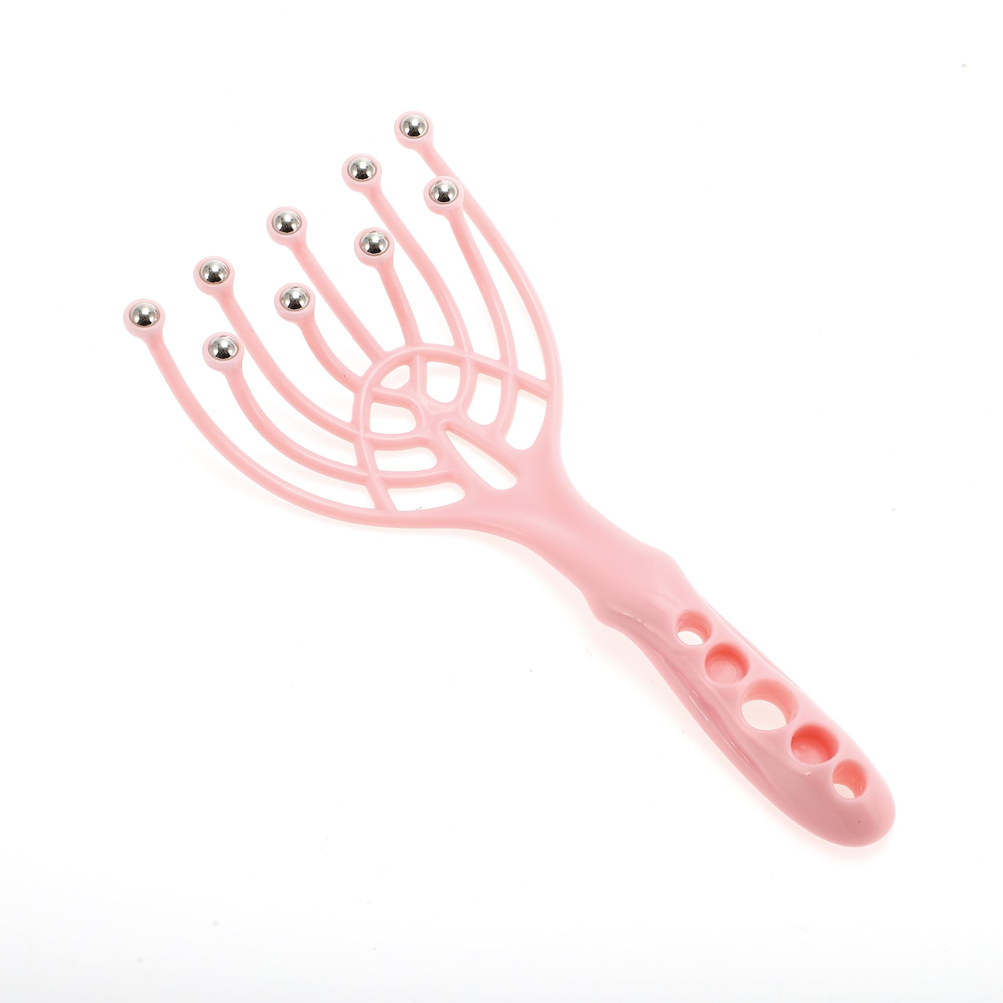 Nine Claws Style Head Massager Pink 1 Pc