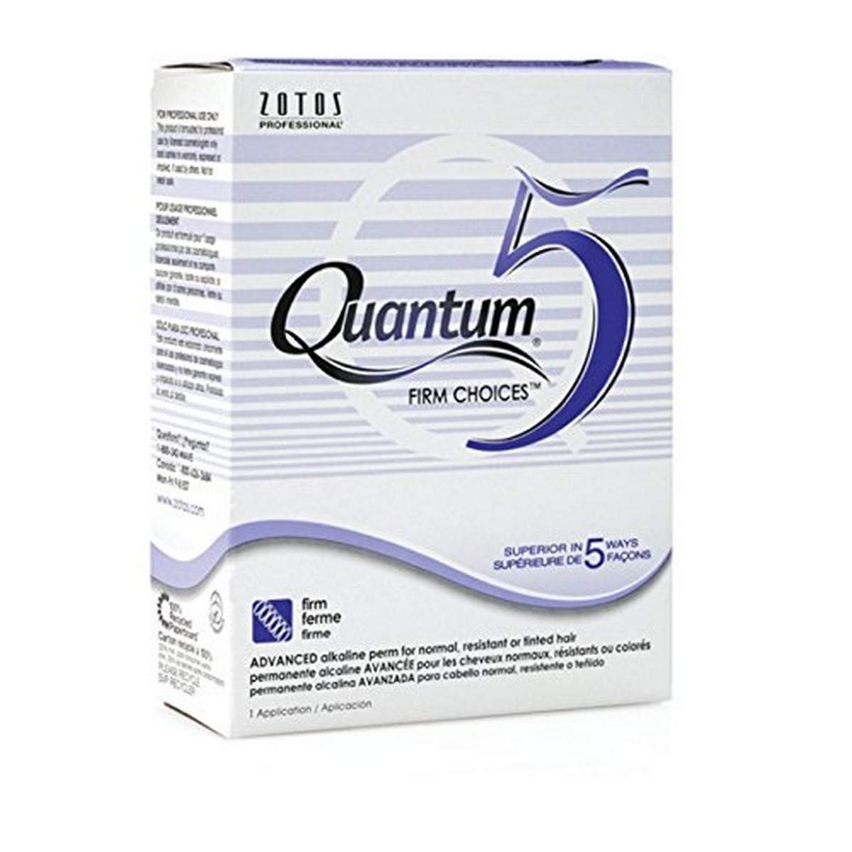 Zotos Quantum 5 Firm Choices Alkaline Permanent for Unisex 1 Application Treatment, I0105841