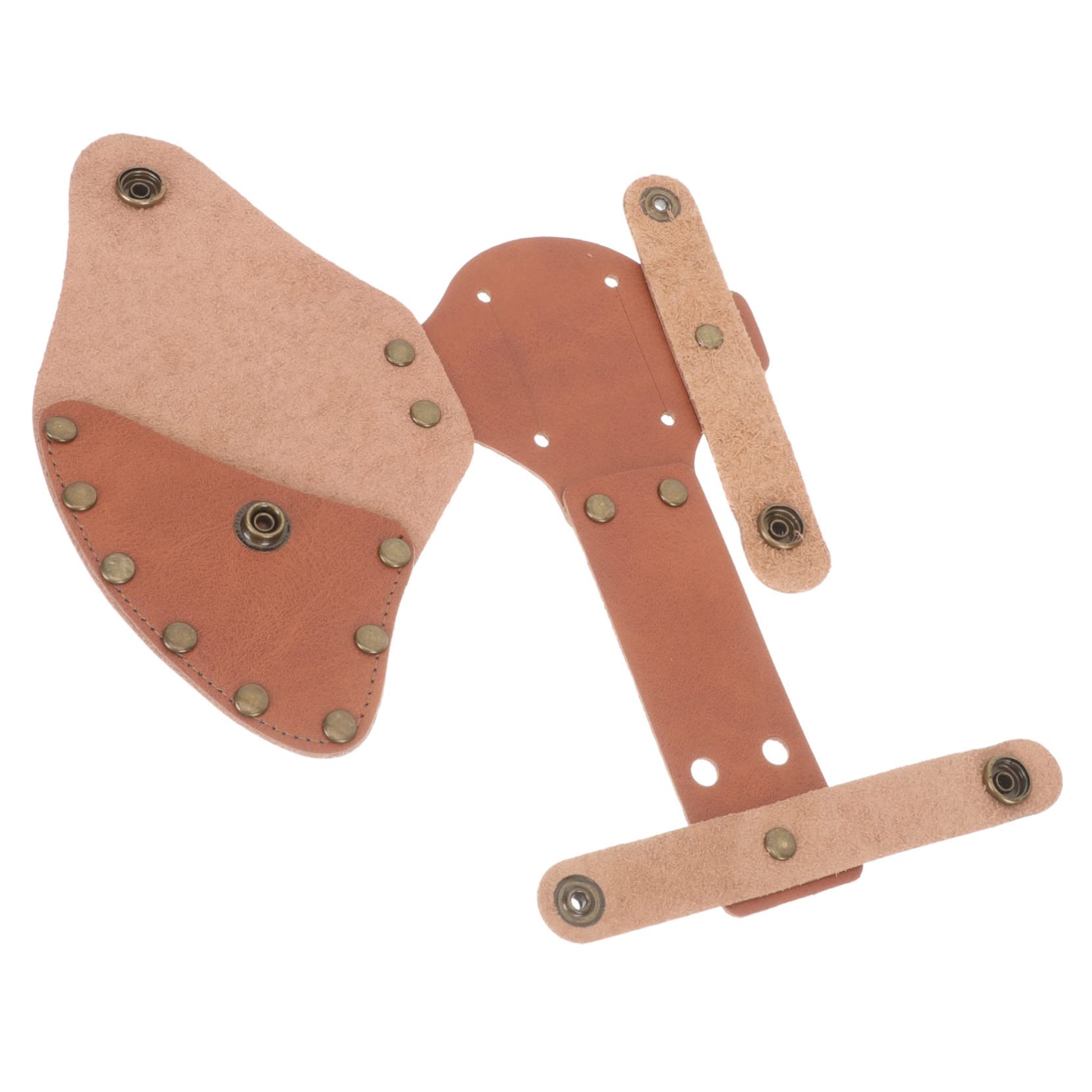 VINTORKY Hunting Axe Protective Cover Durable Leather Sleeve Camping Axe Case Storage Case