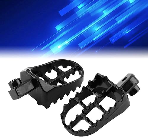 Miniatura 3 de ARAMOX Estriberas, 2pcs motocicleta pie clavijas pedales resto reposapiés para PW50 PW80 TW200