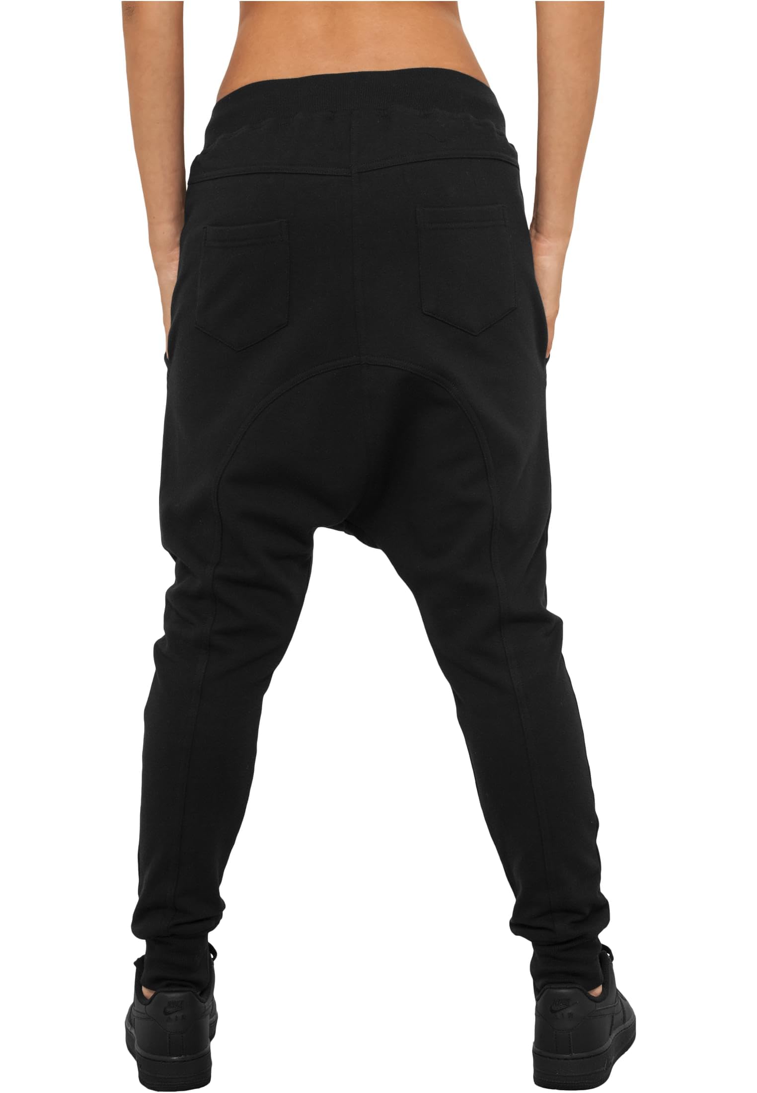 Urban Classics Damskie spodnie Sarouel Light Fleece