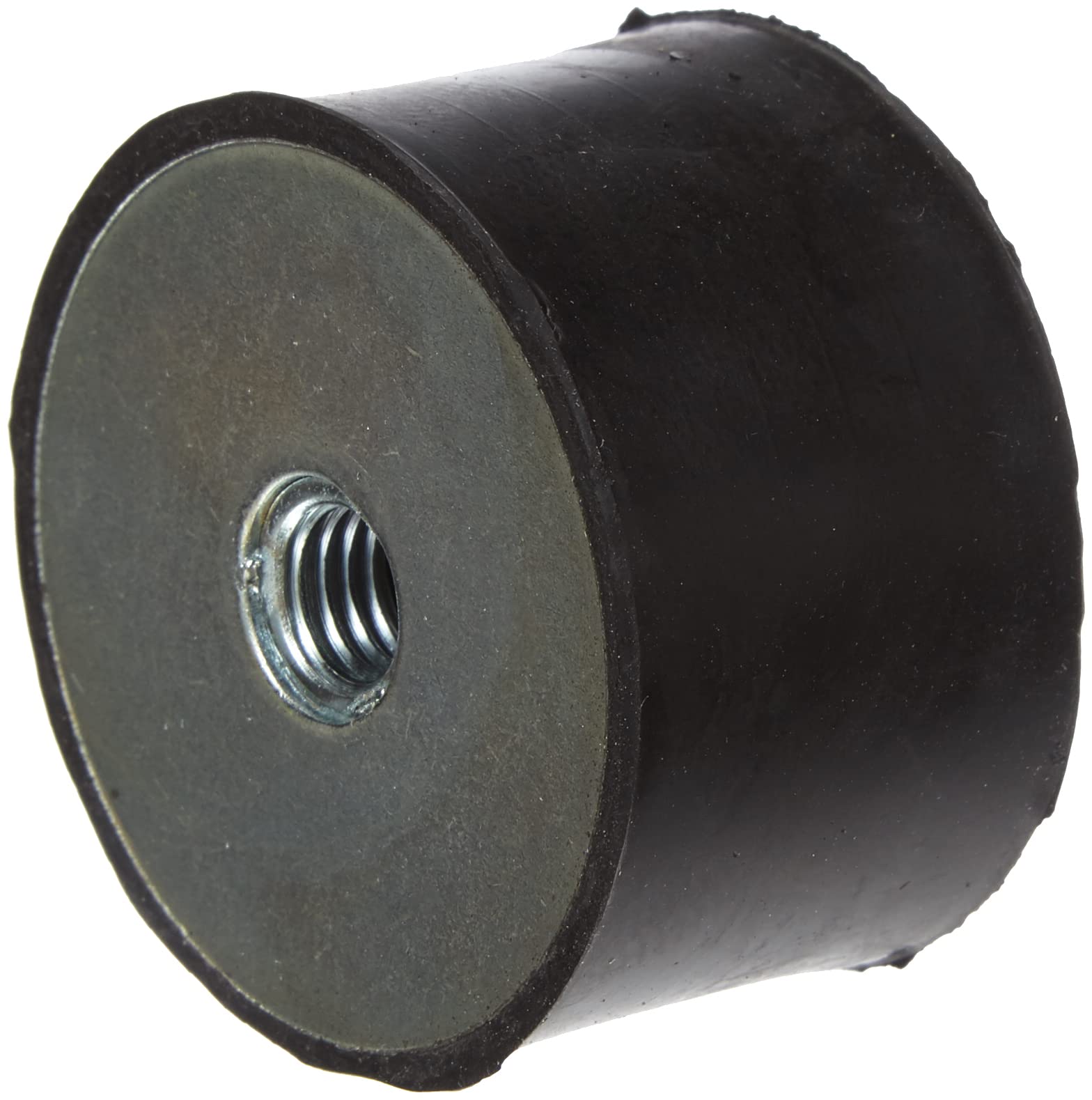 Machine Foot Furniture Foot Rubber Metal Element with Internal Thread Type C (M10 x 10, 50 x 30), Black - Image 3