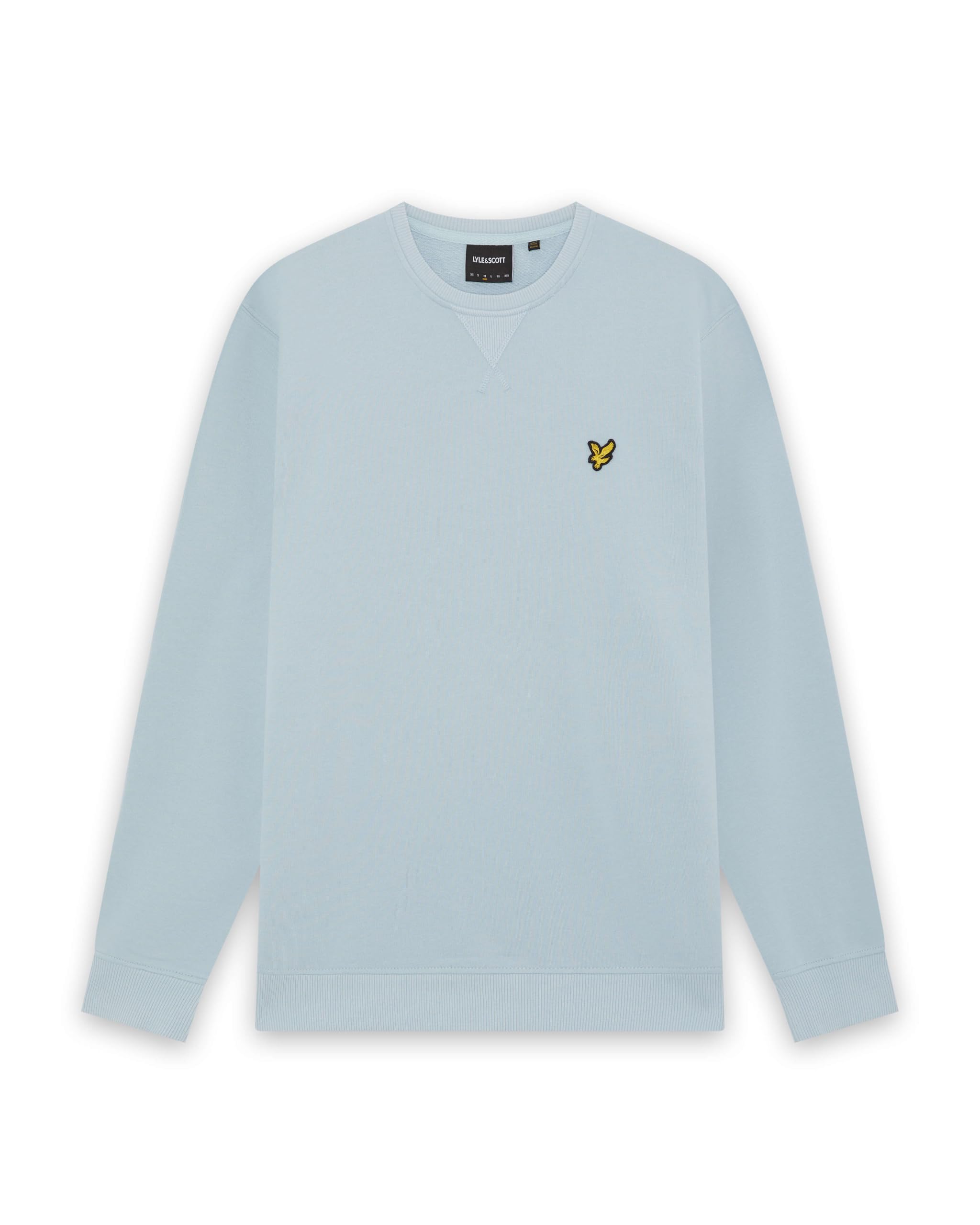 Lyle & Scott Mid Layers Crew Neck Sweatshirt W596 Opal Blue, L