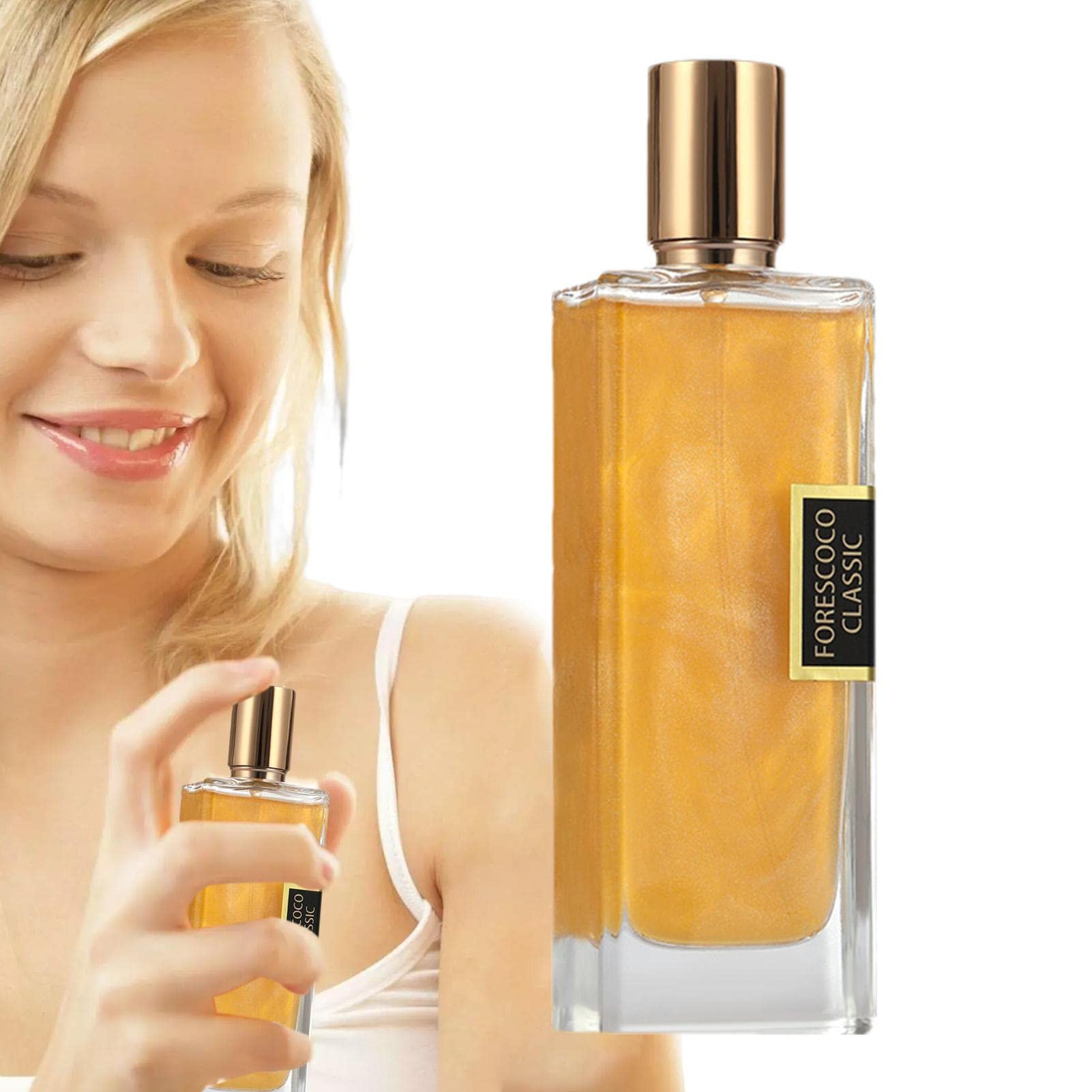 50ml Body Shimmer Perfume - Perfume Womens Mist Petals Body Spray | Pheromones Long Lasting Fragrance Seduction To Attract With Elegant Floral Wonderful For Women