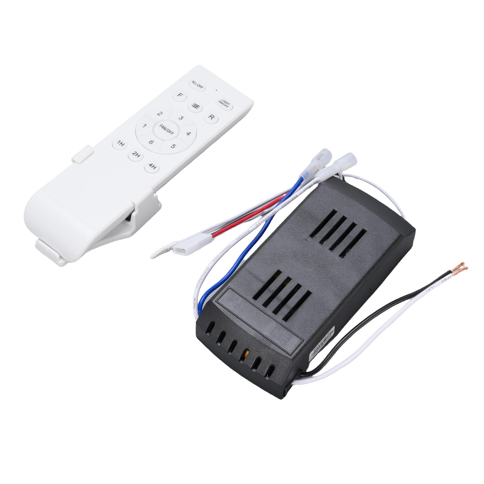 Kit de Control Remoto Universal para Ventilador de Techo, Receptor Controlador de Ventilador de Techo, Reemplazo Remoto para Luz y de, 6 Velocidades y 3
