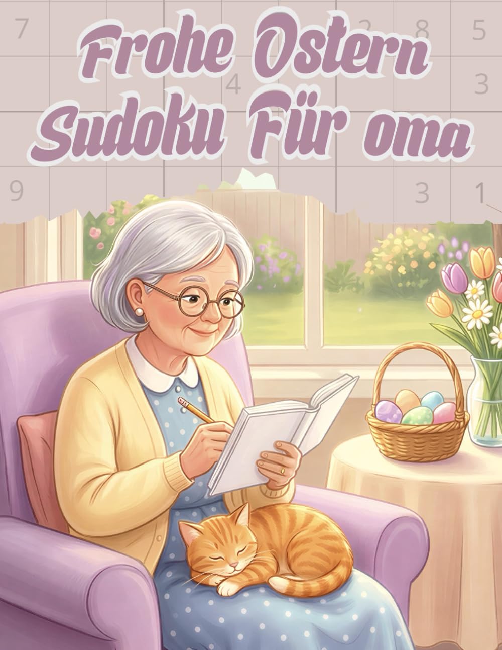 Frohe Ostern Sudoku Für oma: 200 Rätsel von Leicht bis Schwer mit Lösungen | Ostergeschenk für Erwachsene & Senioren