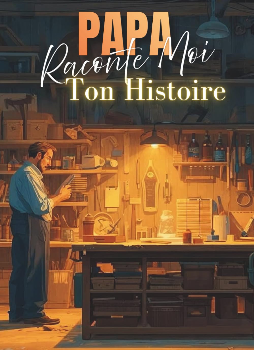 Papa Raconte-moi ton histoire: Couverture Numéro 3 & Illustrations Intérieures en Noir et Blanc