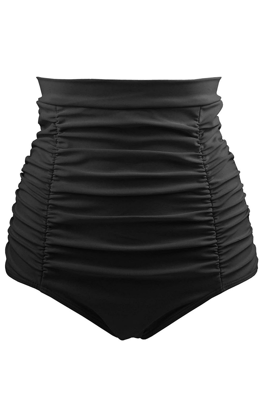 Women's Solid High Waist Swim Bottom