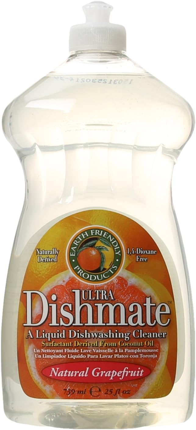 Earth Friendly Products ECOS Dishmate, Liquid Dishwashing