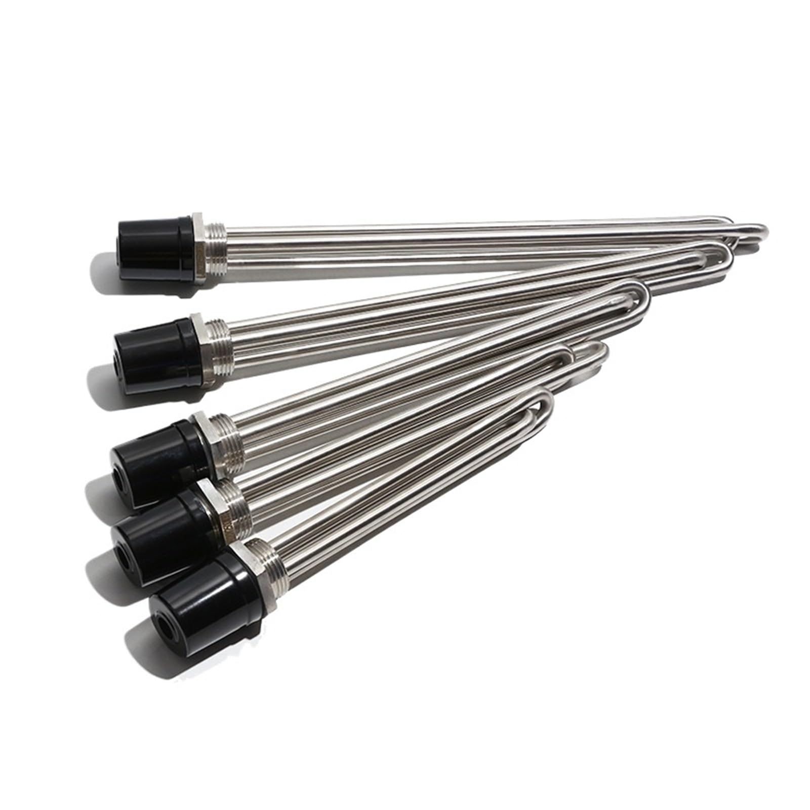 Element grzewczy solarny do wody DN25 32 mm G1" z gwintem 120 V 220 V, 1500 W2500W3500W4500W5500W z kubkiem (z wszystkimi zapalnikami, 220 V, 2500 W, 240 mm)