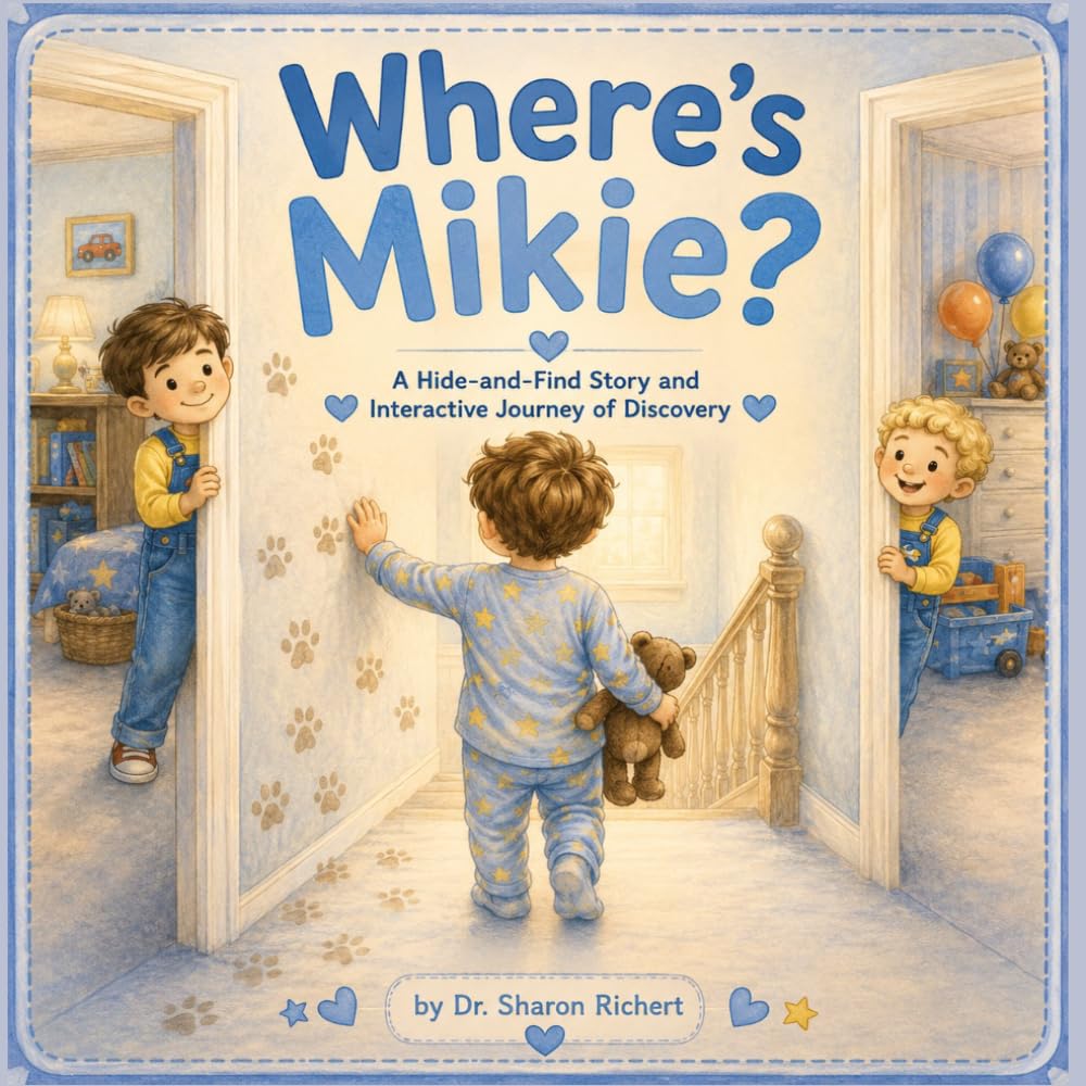 Where’s Mikie: A Hide and Find Story and Interactive Journey of Discovery (Mikie in the Middle Series)