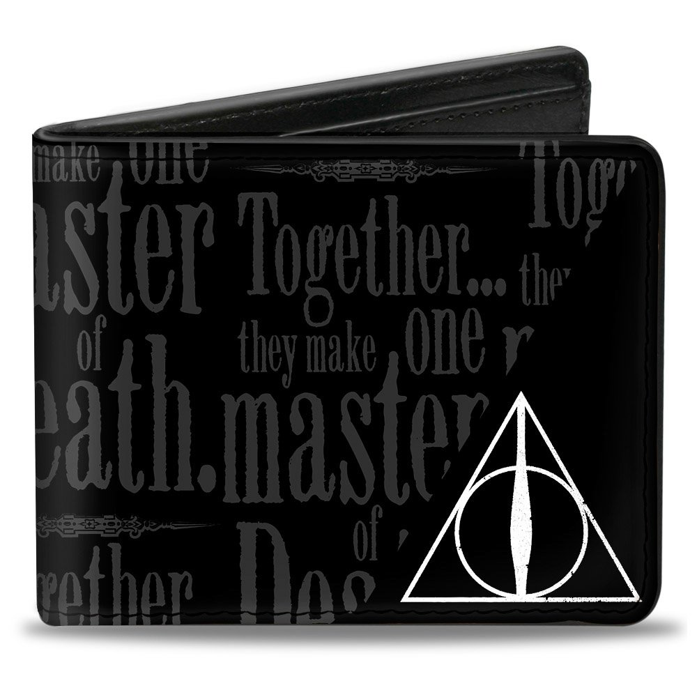 Buckle-Down Men's Wallet Together...they Make On Master Of Death./deathly Hall Accessory, -Multi, One Size