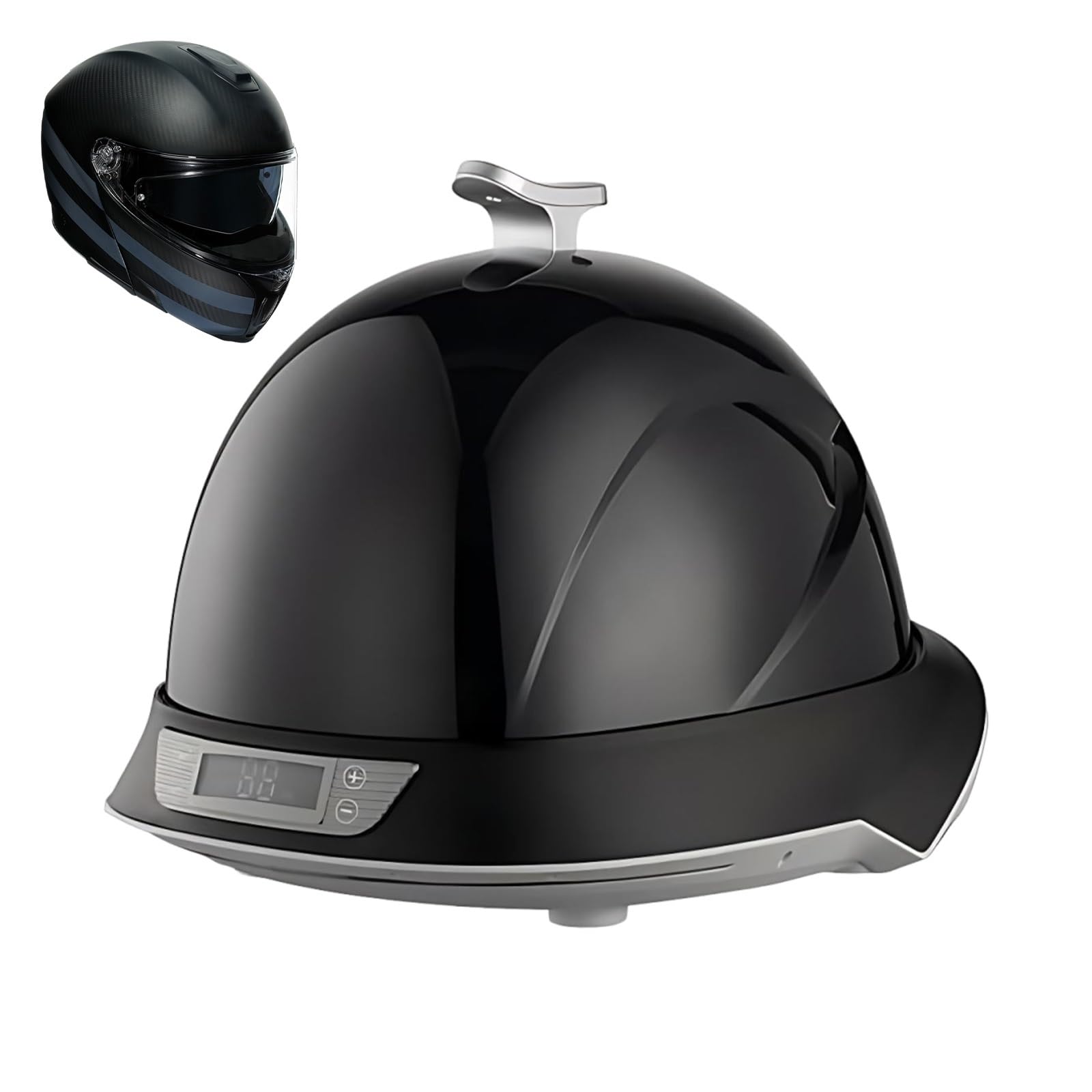 Máquina De Cuidado De Sombreros Ajustable Y Limpiador Inteligente Para Sombreros Limpieza a humedad Y Desodorante a Ozono Para Sombreros Y Cascos De Moto