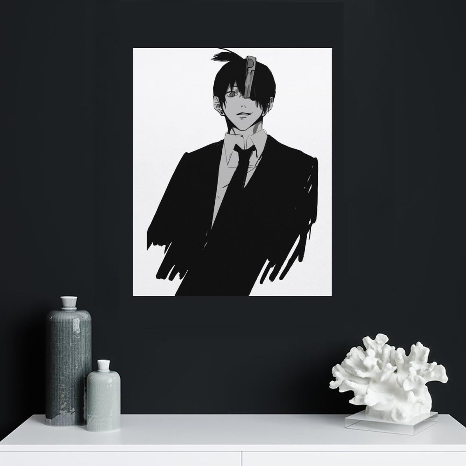 Amazon.co.jp: ポスター チェンソーマン 早川 アキ アートパネル