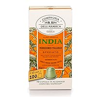 Caffè Corsini - India 100 Capsule Compatibili Nespresso, Caffè 100% Arabica