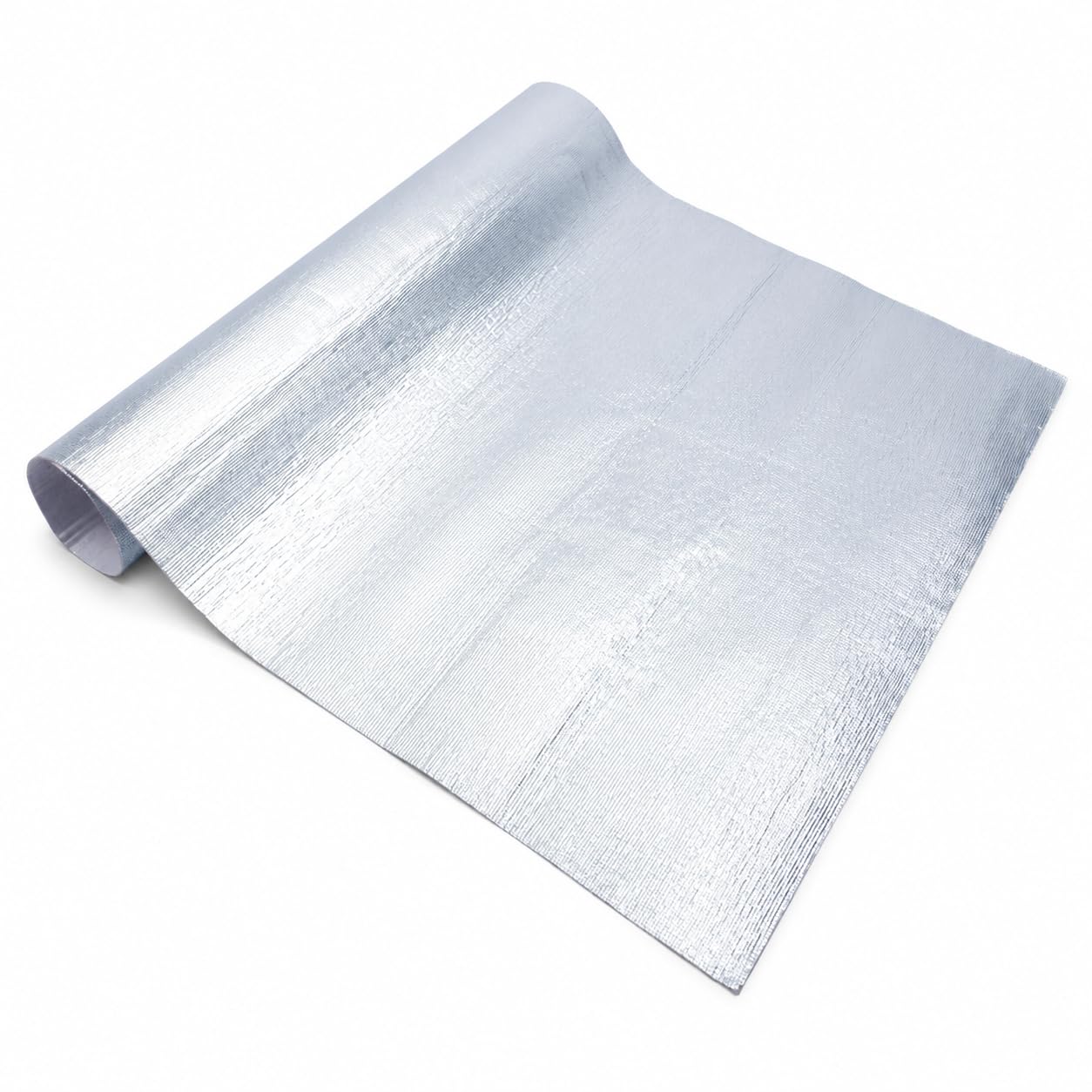 Couverture Isolante Anti-chaleur en Aluminium Fibre Verre Résistante aux Flammes pour Protection Incendie Automobile Industrielle Domestique , 3mm*1m*1m