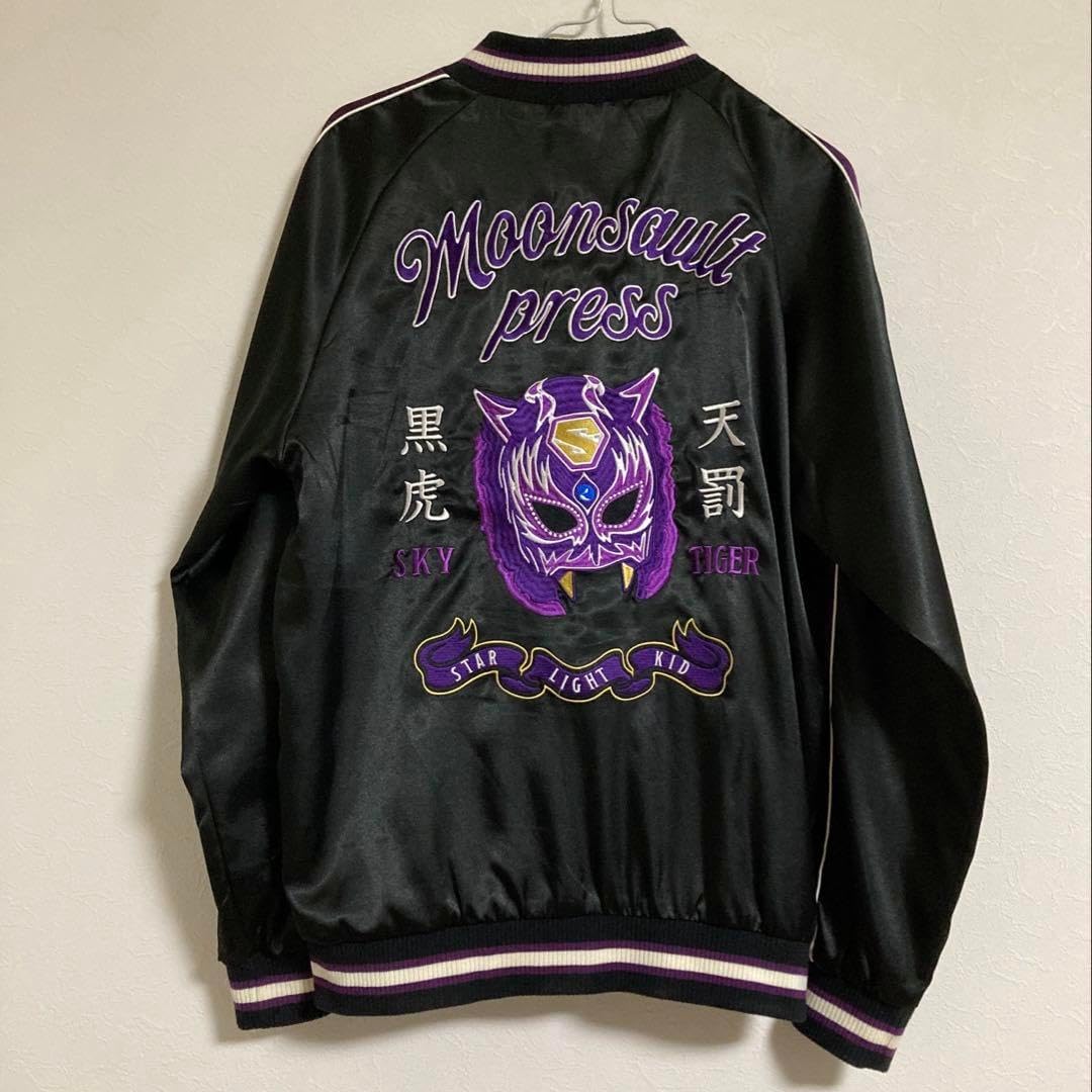 スターライトキッド スカジャン スターダム stardom 黒虎天罰 SLK 受注 スターライトキッド スカジャン スターダム stardom 黒虎天罰 SLK 受注