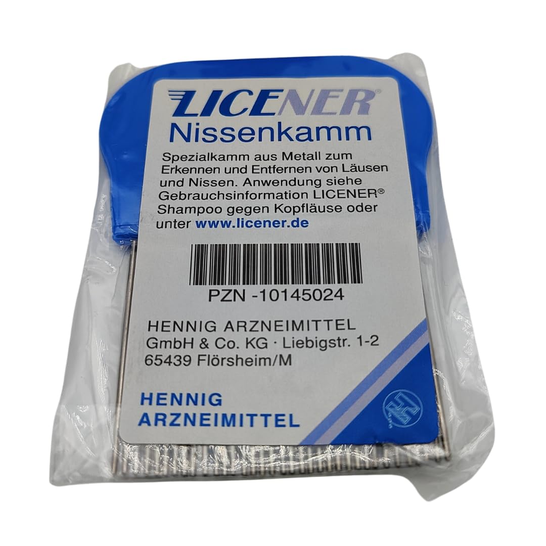 Licener Bundle: Licener Shampoo 100 ml und Licener Nissenkamm I Läuse-Abwehr I gegen Kopfläuse, Läuse, Nissen I Neem-Extrakt I Erwachsene und Kinder ab 2 Jahren I Spar-Set plus Pharma Perle give-away