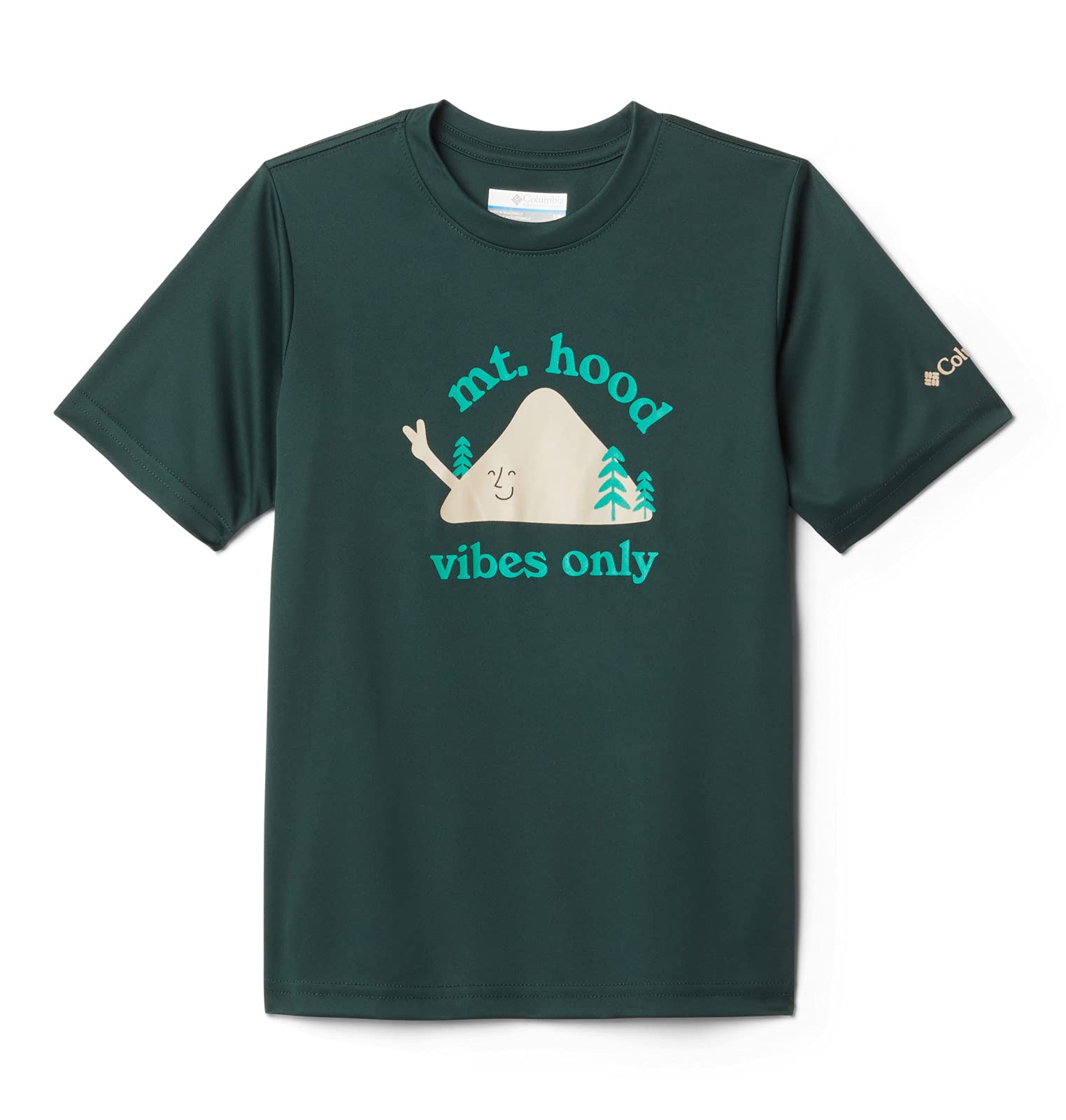 Columbia Koszula Chłopcy Edisun Trail Short Sleeve Graphic Tee