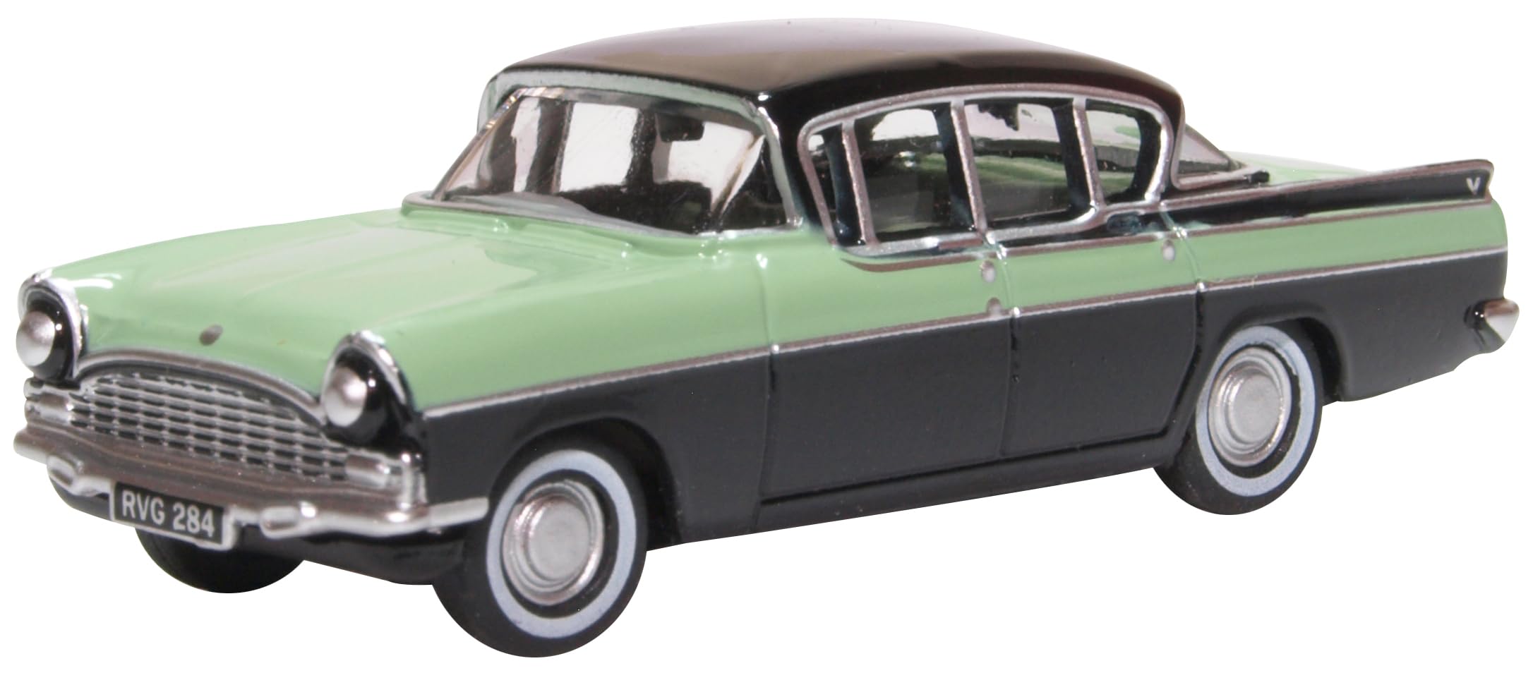 Oxford Diecast 1:76 Vauxhall Cresta Versailles Green and Black Collectable model 76CRE011