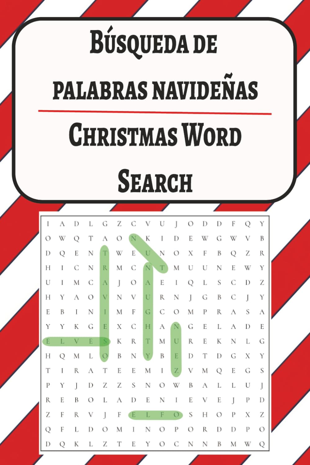 Búsqueda de Palabras Navideñas: Christmas Word Search