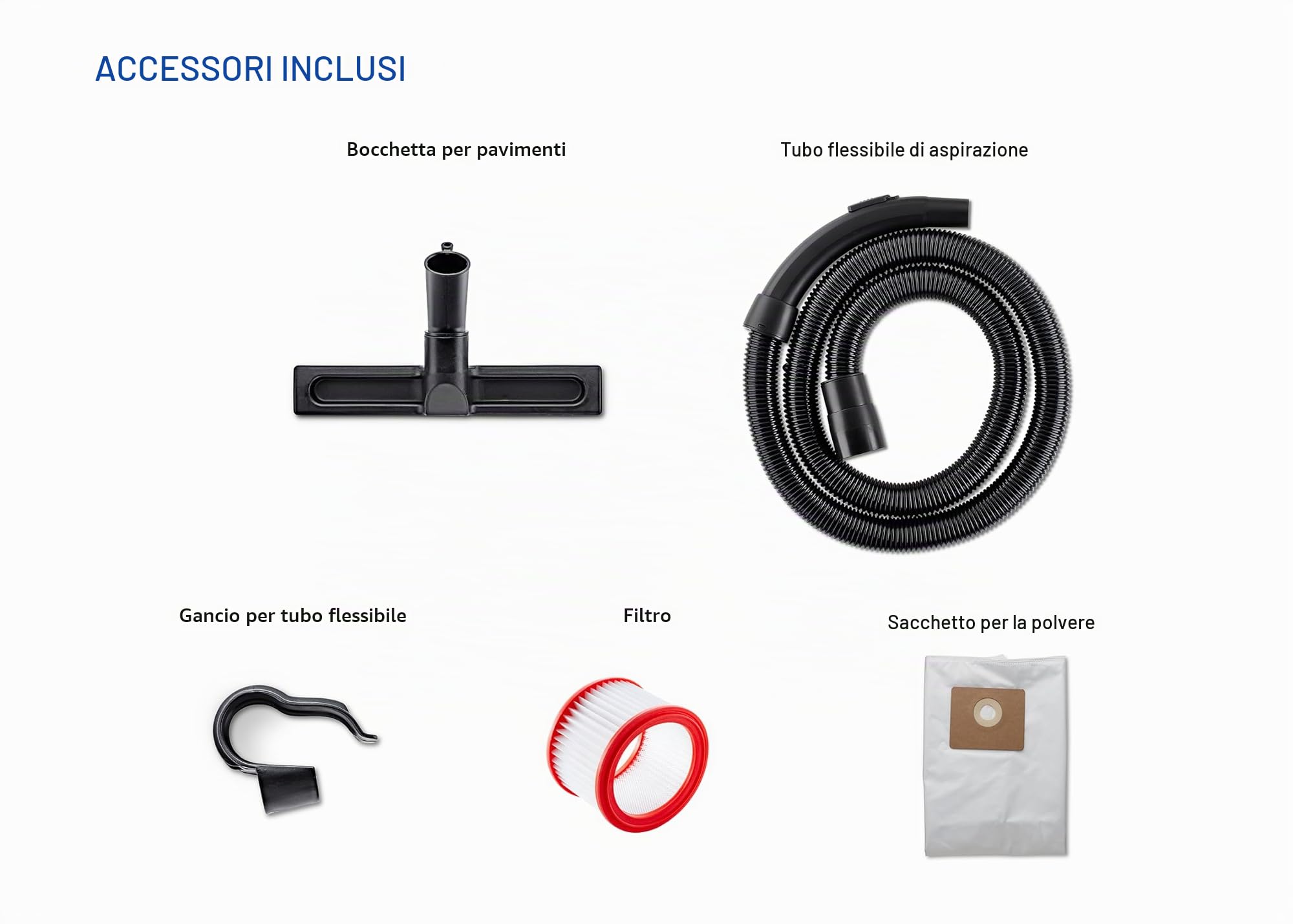 Nilfisk Multi II 22L T Aspiratore Solidi e Liquidi – Per Casa, Giardino e Auto – Funzioni di Aspirazione e Soffiaggio per Interni ed Esterni (1400 W)