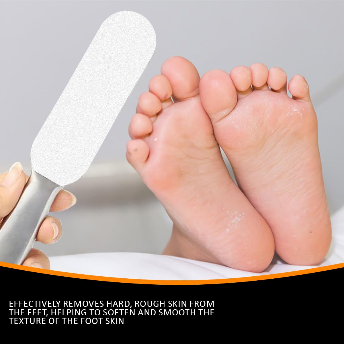 60 piezas de repuesto para limas de pies para pedicura, almohadillas de repuesto autoadhesivas gruesas y finas, herramienta reutilizable para eliminar callos (blanco)