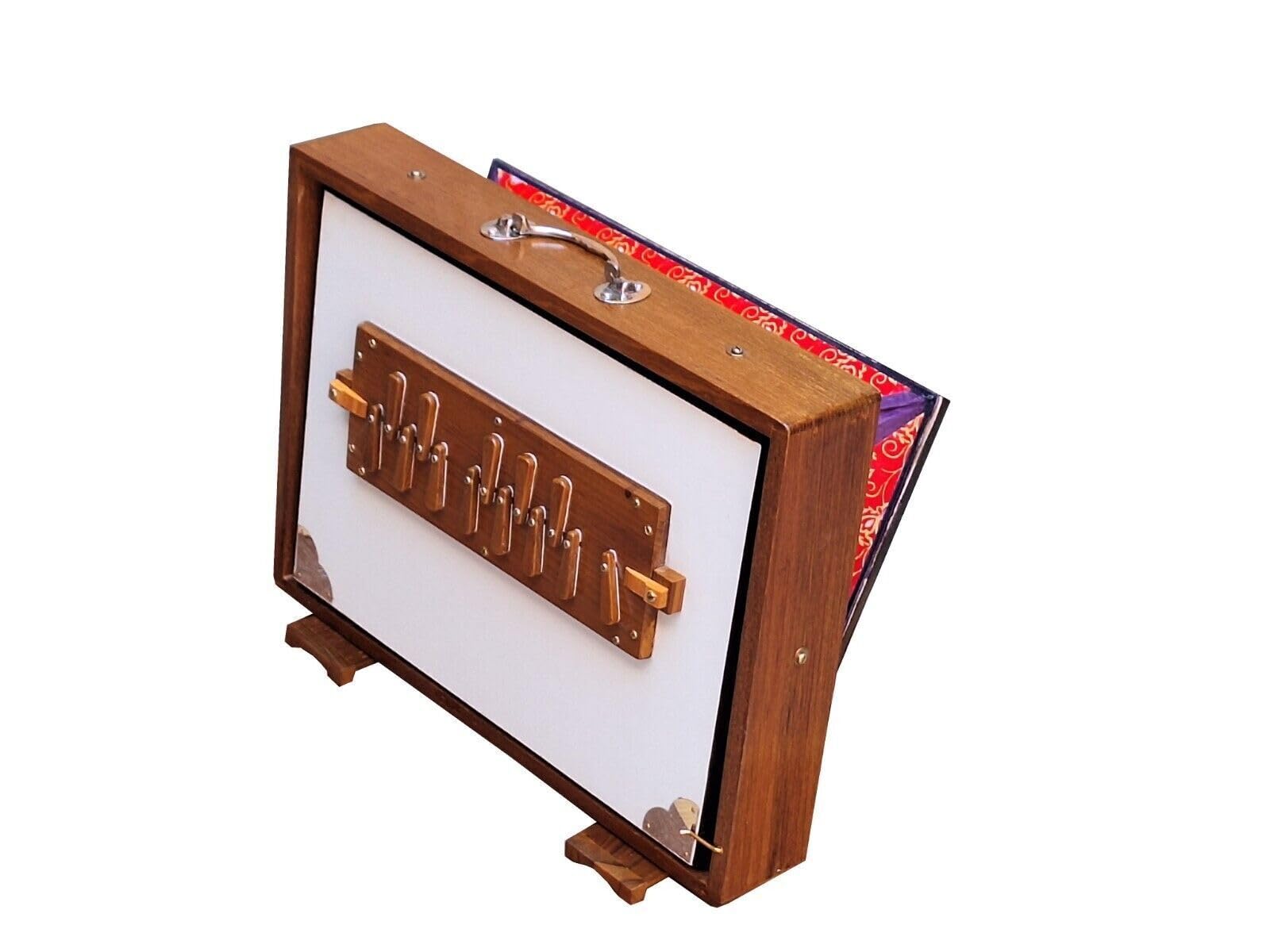 SHRUTI BOX~BIG SIZE (16" X 12" X 3")~13 NOTES)~440Hz~MANTRA~CHANT~YOGA~WITH BAG-1