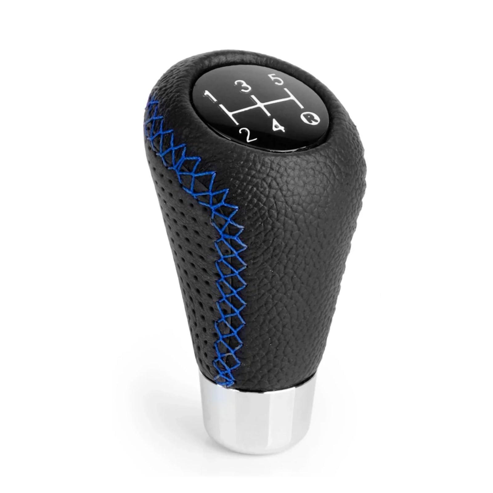 Lvgvzttgkm Blue For Universal Sporty Shift Lever Knob Black/Red