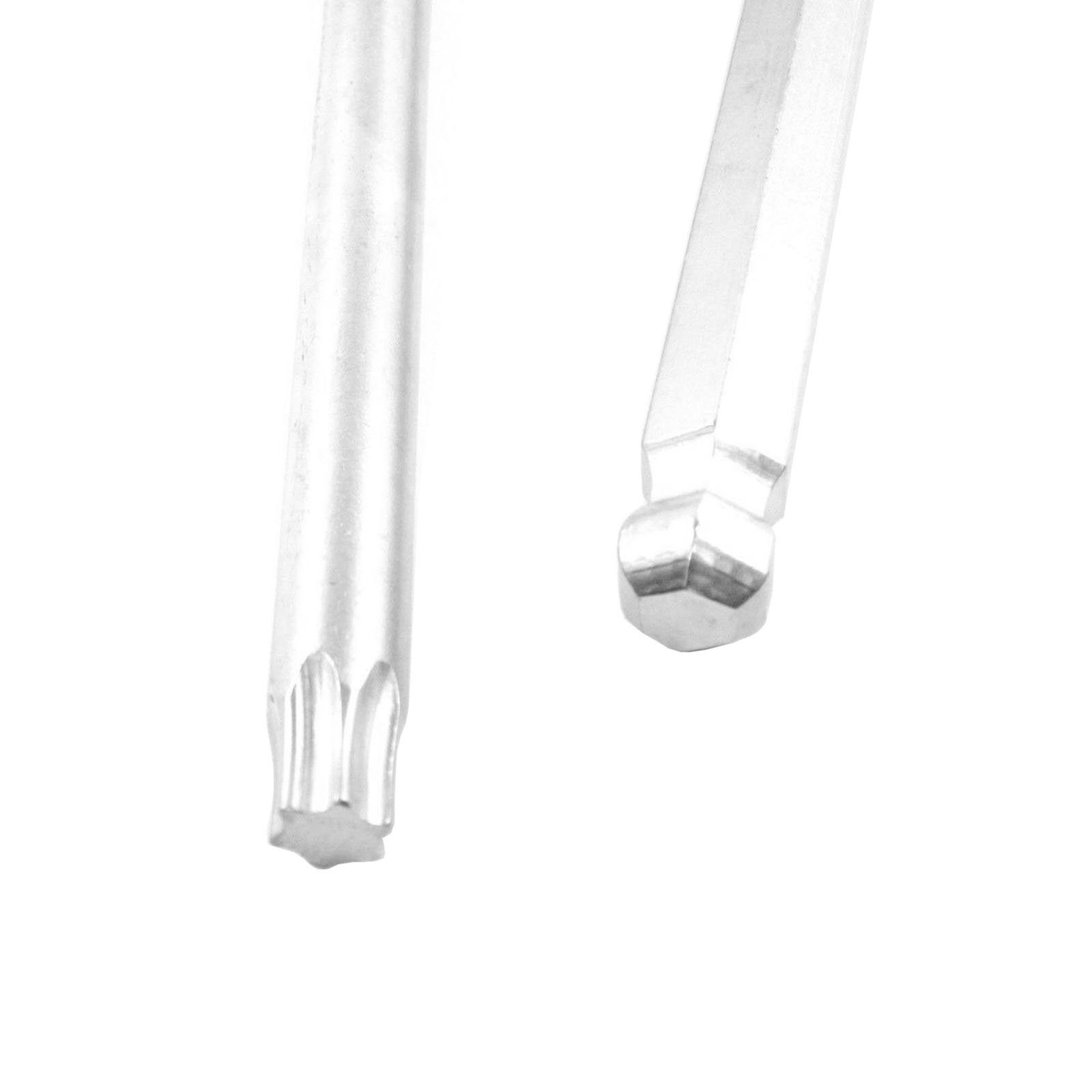 Kit De 16 Clés Allen Et Torx à Poignée T - Métriques Et Longues (jusqu'à 200 Mm) - Chrome Vanadium - Avec étui De Transport