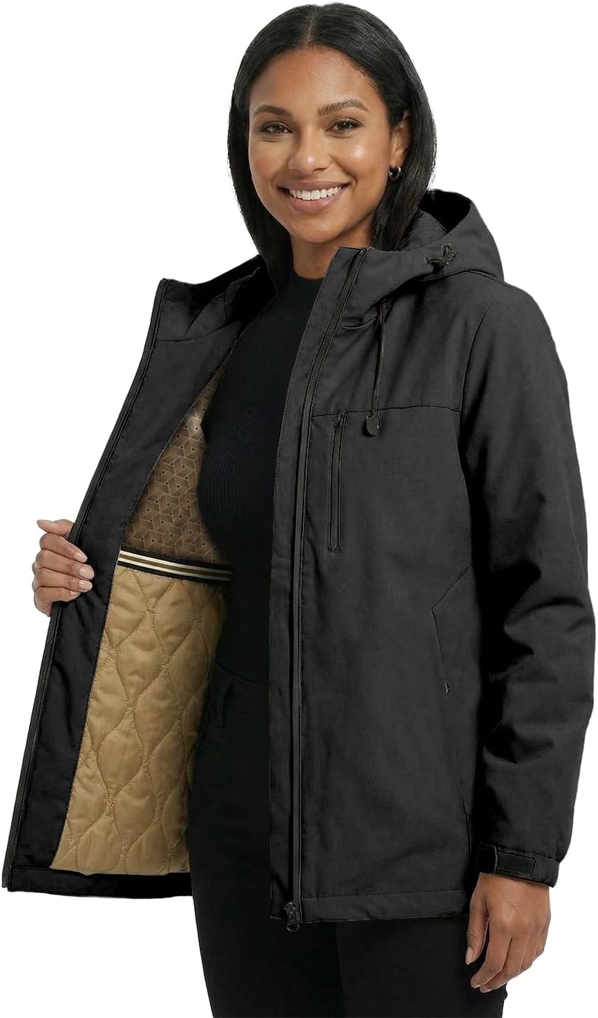 Women's Winter Waterproof Windproof Thermal Jacket