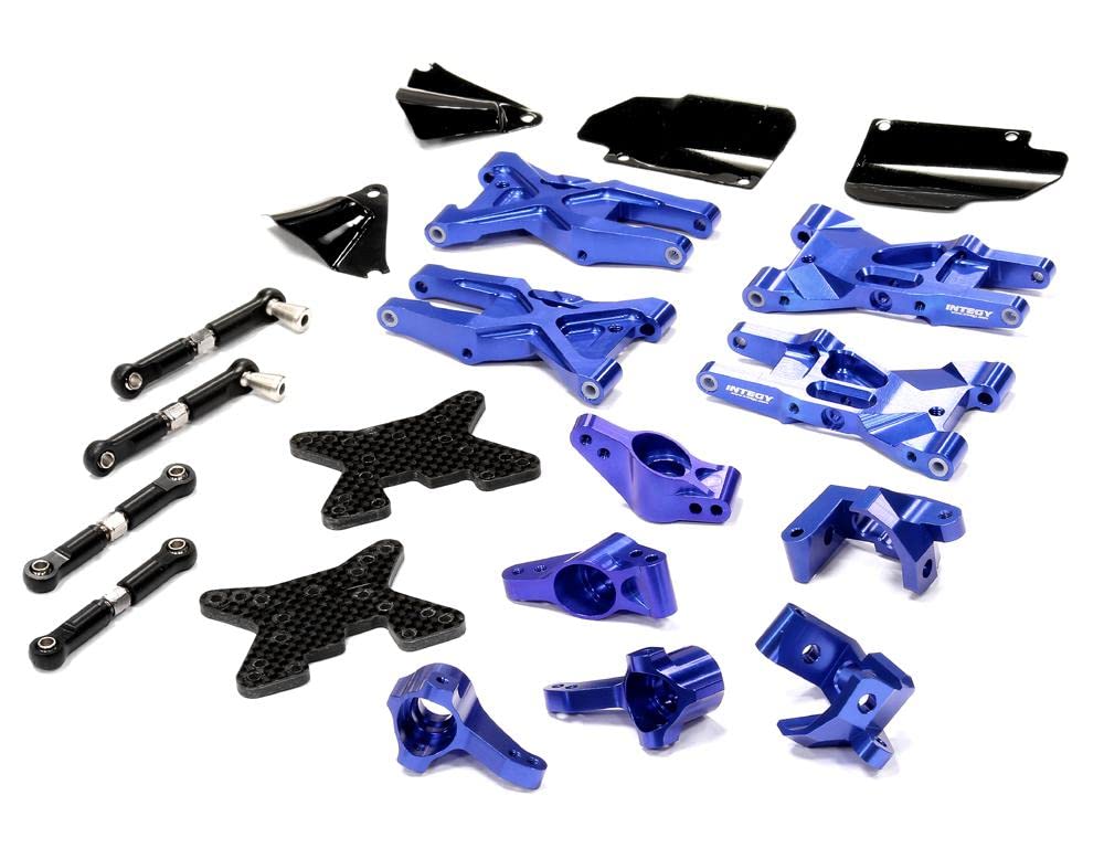 CNC Aluminum Caster Blocks For HPI Ken Block WR8 3.0 - Premium Upgrade Parts For RC Model Performance