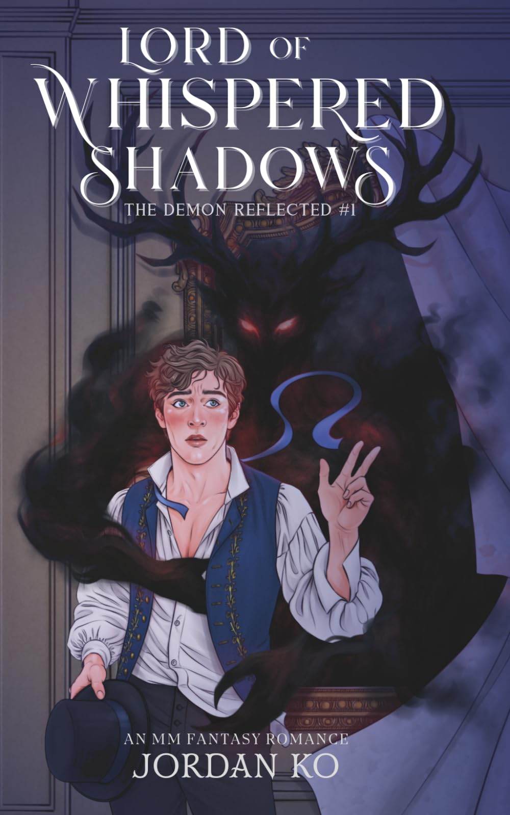 Lord of Whispered Shadows: An MM Fantasy Romance (The Demon Reflected)