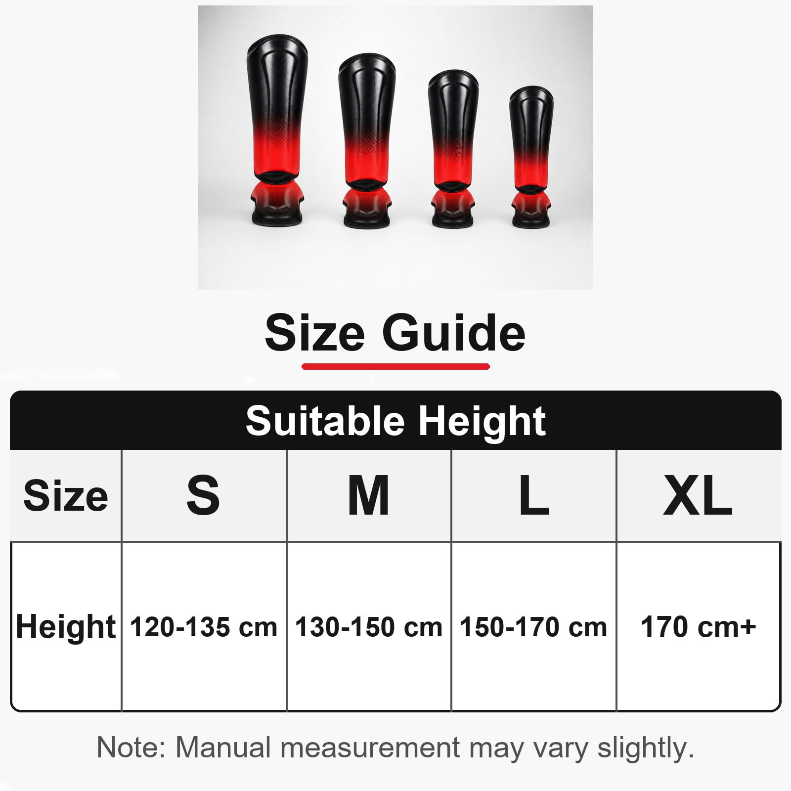 Parastinchi Piedi Protezione Shin Guard,Piedi Protezione Shin Guard,Parastinchi Spessi,Regolabili,vestibilità Sicura,Comodo,per Boxe,Taekwondo,Muay Thai,Sport da Combattimento
