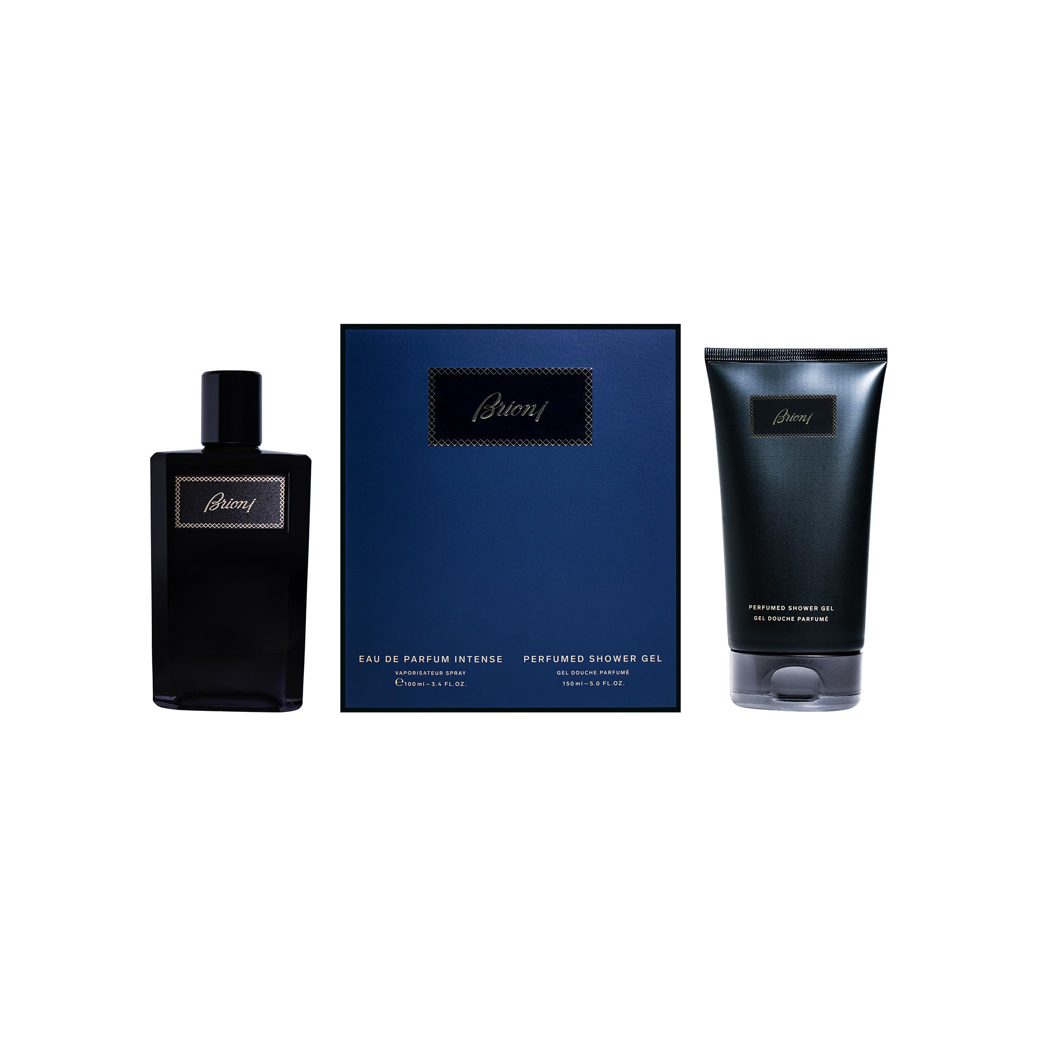 Brioni Intense Bath Set for Men (Eau de Parfum 100ml + Perfumed Shower Gel 150ml)-image-29