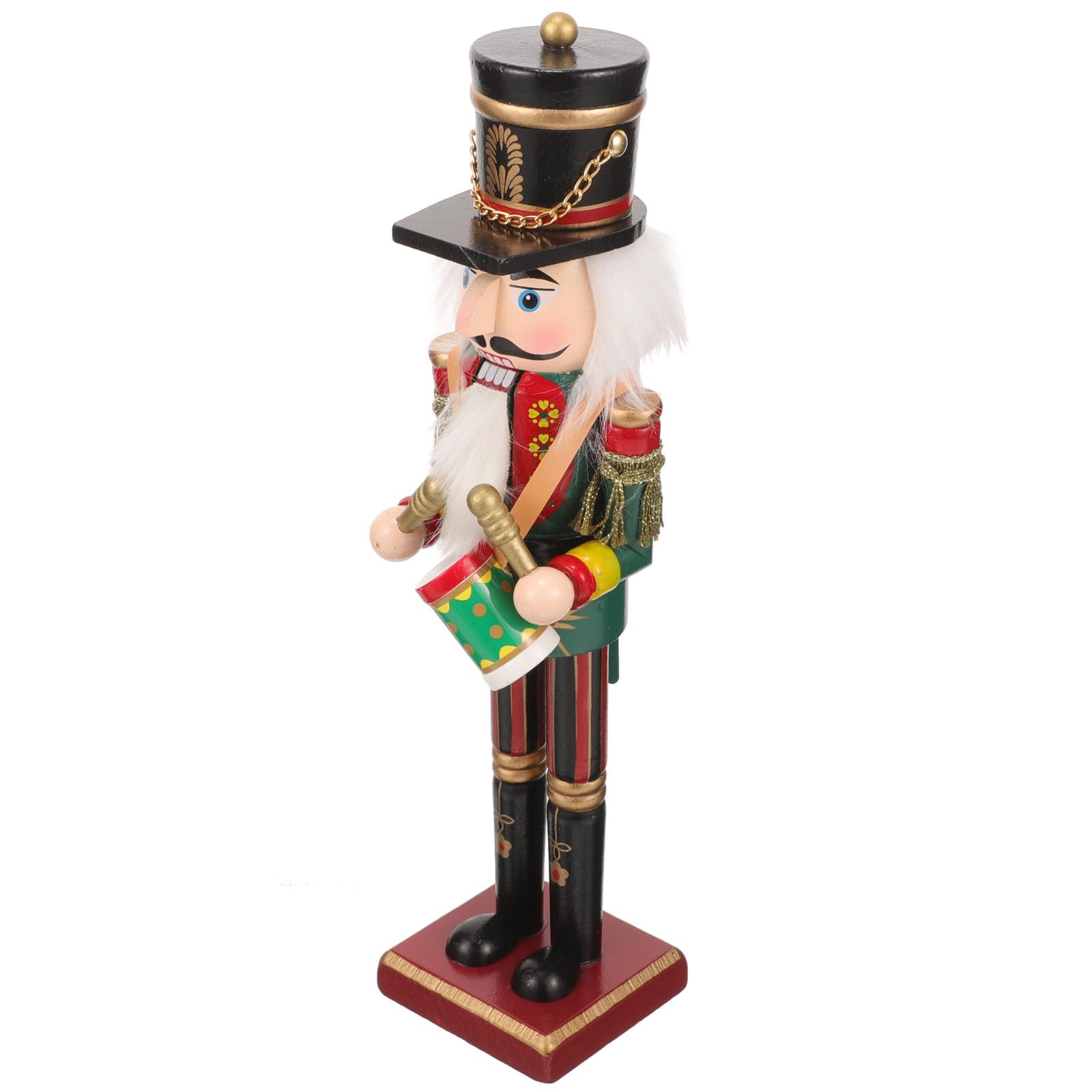 Schiaccianoci e Atmosfera di Natale Artigianato Eccellente in Legno Decorazione Natalizia Stili multipli da Tavolo per Addobbi Festivi e Regali di Natale Stili multipli
