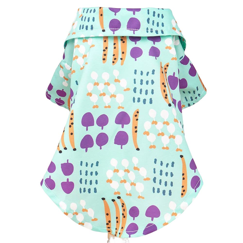 PETANGEL Hawaiian Dog Shirt - Pet Summer T-Shirts Breathable Dog Clothes for Small Dogs Cats Pets, Dog Shirts Beach Seaside Puppy Outfit Quick Dry Apparel (Size: XL, Chest: 55cm) (B0BHX5GS8C) Amazon Price History, Amazon Price Tracker