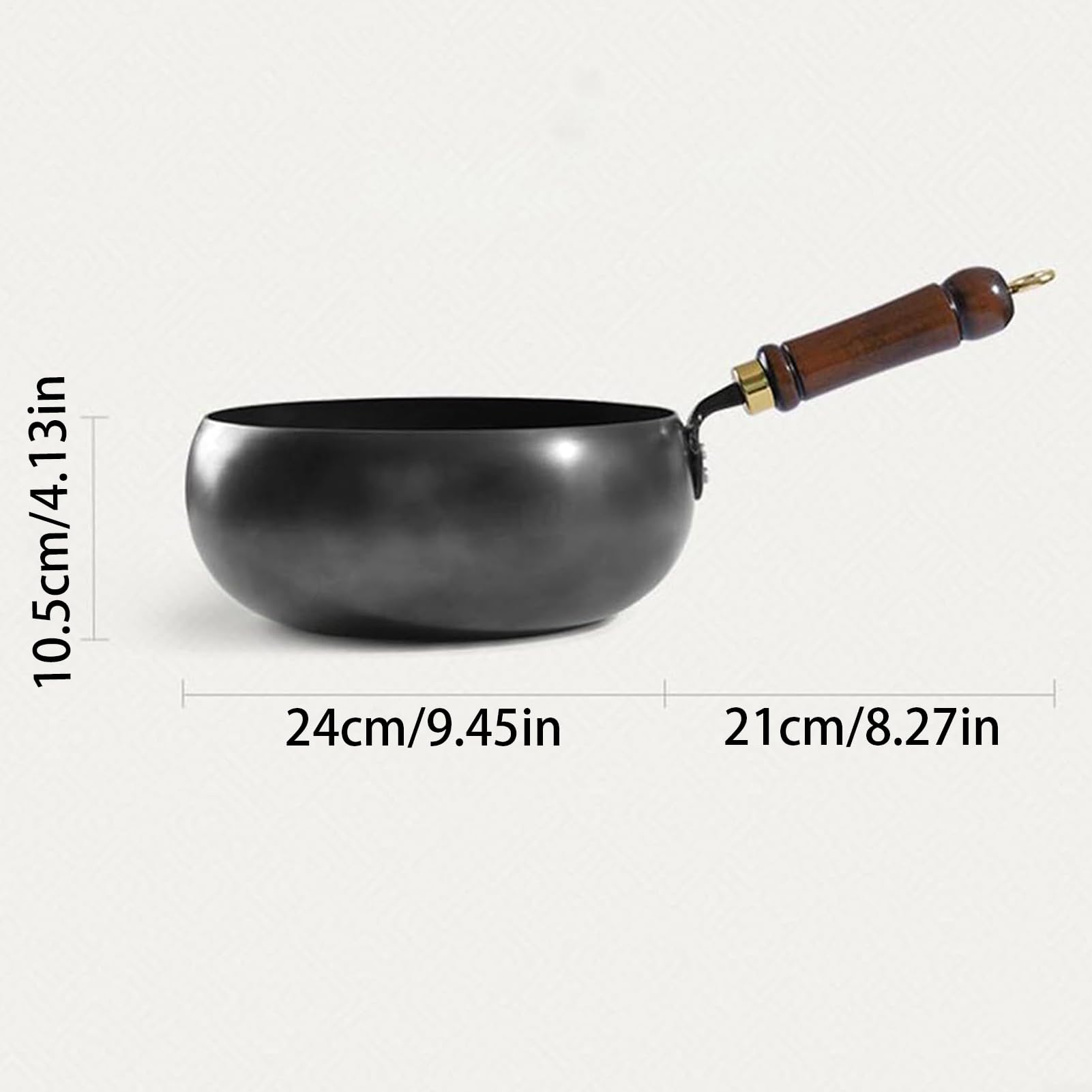 Generisch do gotowania, nieprzywierająca, zdrowotne gotowanie, odporny na rozlanie, do przygotowywania posiłków z mięsem i warzywami, 28 cm 11,02
