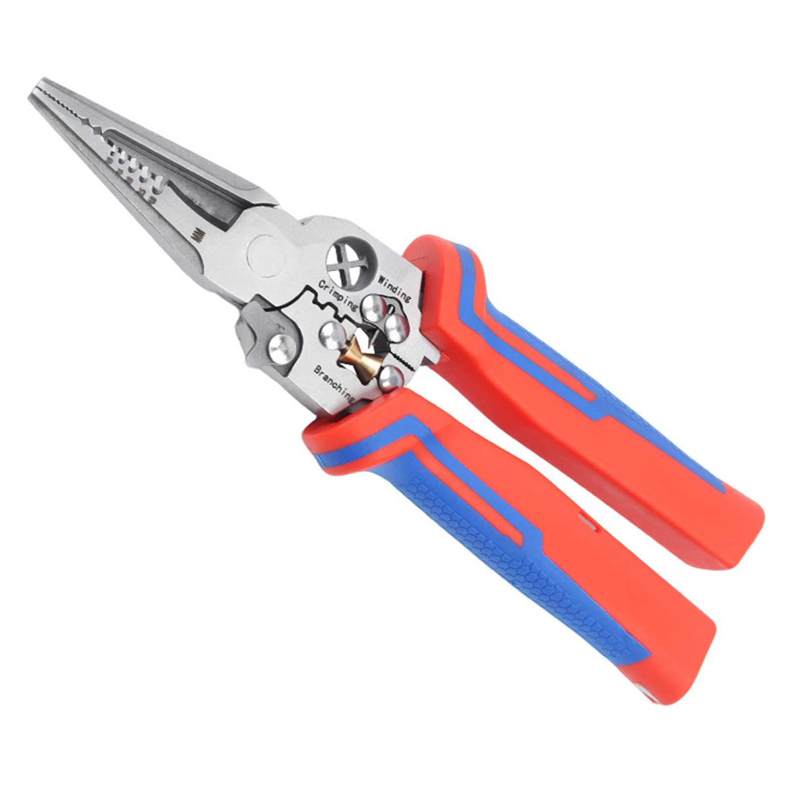 Rgybao Reinforced Stainless Steel Wire Crimper Stripper Multifunctional Electrician Tool With Ergonomic Grip For Extended Use Wire Crimping Tool