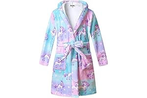 Unicorn Robe for Girls 4-6: Enchanting Snuggles in Magical Dreams