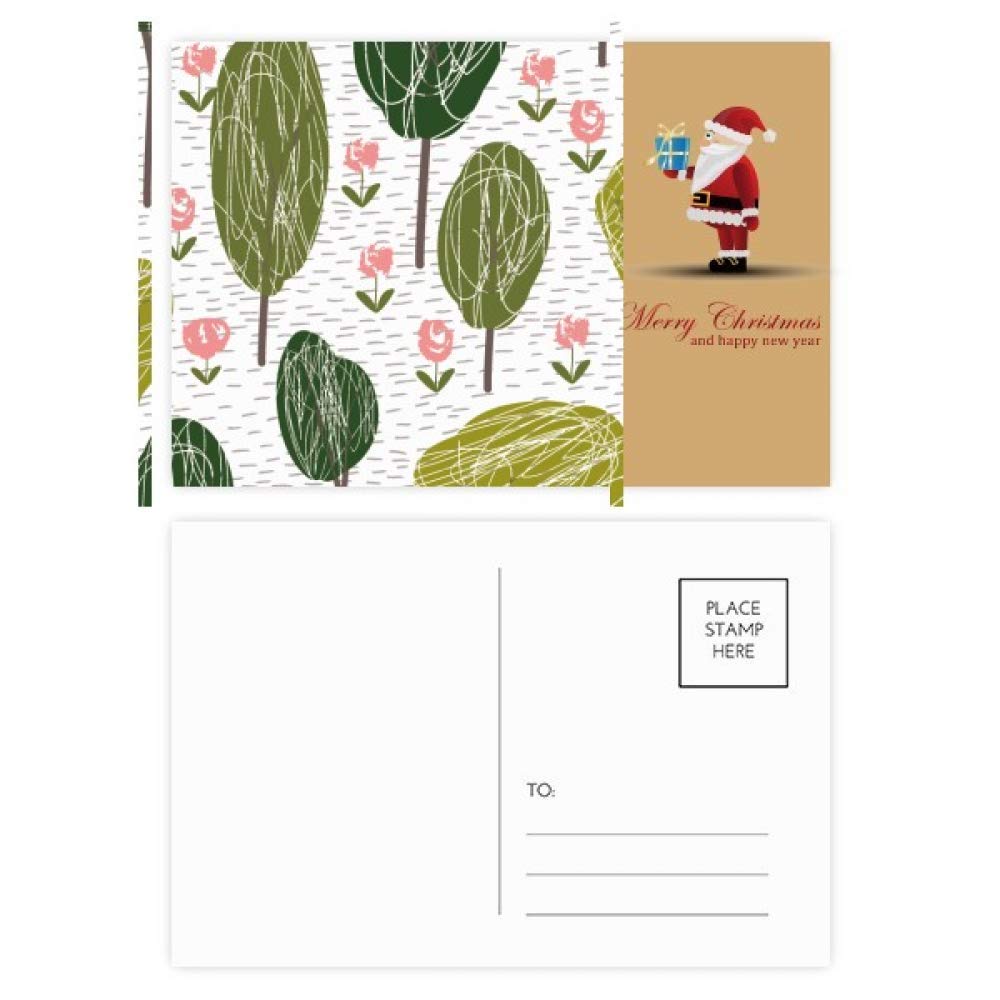 Cartes postales arbre de Noël pour accompagner vos cadeaux de fêtes (20 u) - 4