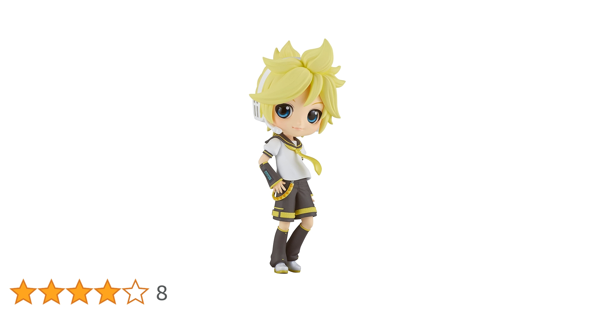 キューポスケット 初音ミク・鏡音リン・鏡音レン【１０体セット】 初期イラストのポージングを再現！バンプレスト「Q posket-鏡音