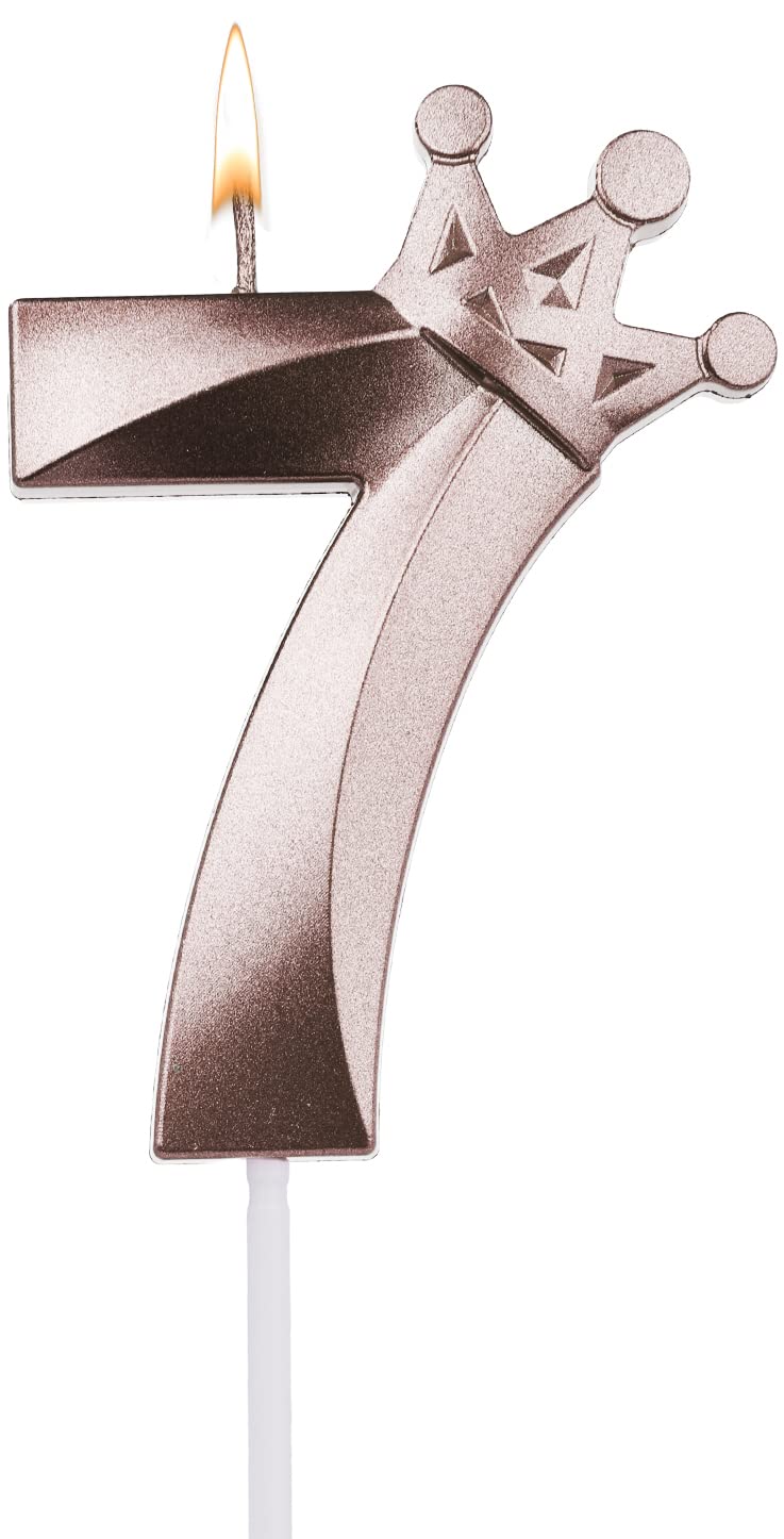 8c Bougie Anniversaire Nuéro, Grandes Bougies Anniversaire 3D Bougies