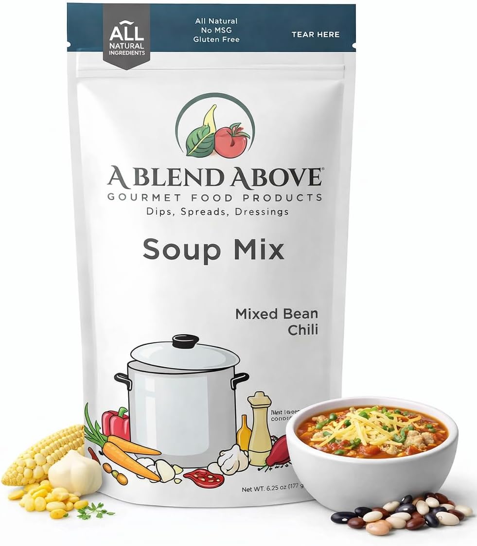 A Blend Above Mixed Bean Chili Soup Mix