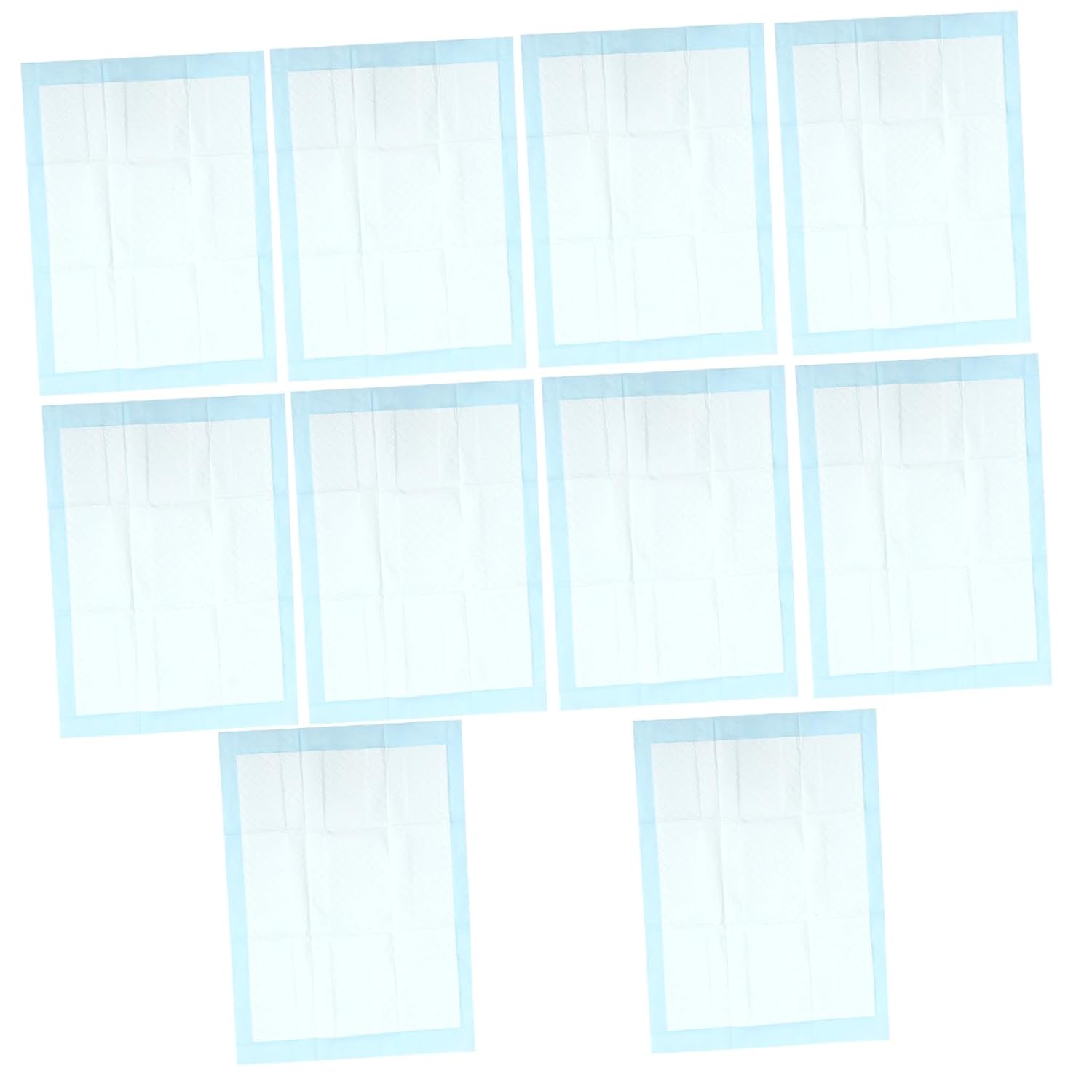 Abaodam 10pcs Disposable Changing High Absorbency Under Comfortable and Practical Design for Easy Diaper Changes